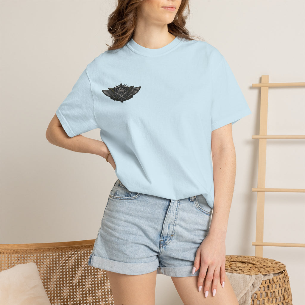 Combat Action T-Shirt — Military Patch Graphic Tee