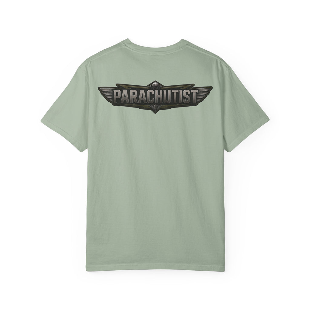 Parachutist Wings T-Shirt — Military Airborne Pilot Badge Tee