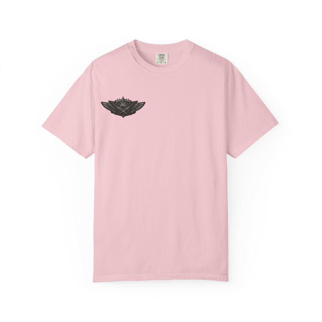 Combat Action T-Shirt — Military Patch Graphic Tee