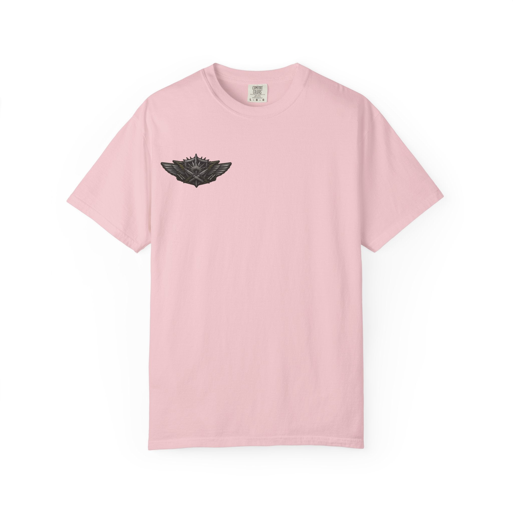 Combat Action T-Shirt — Military Patch Graphic Tee