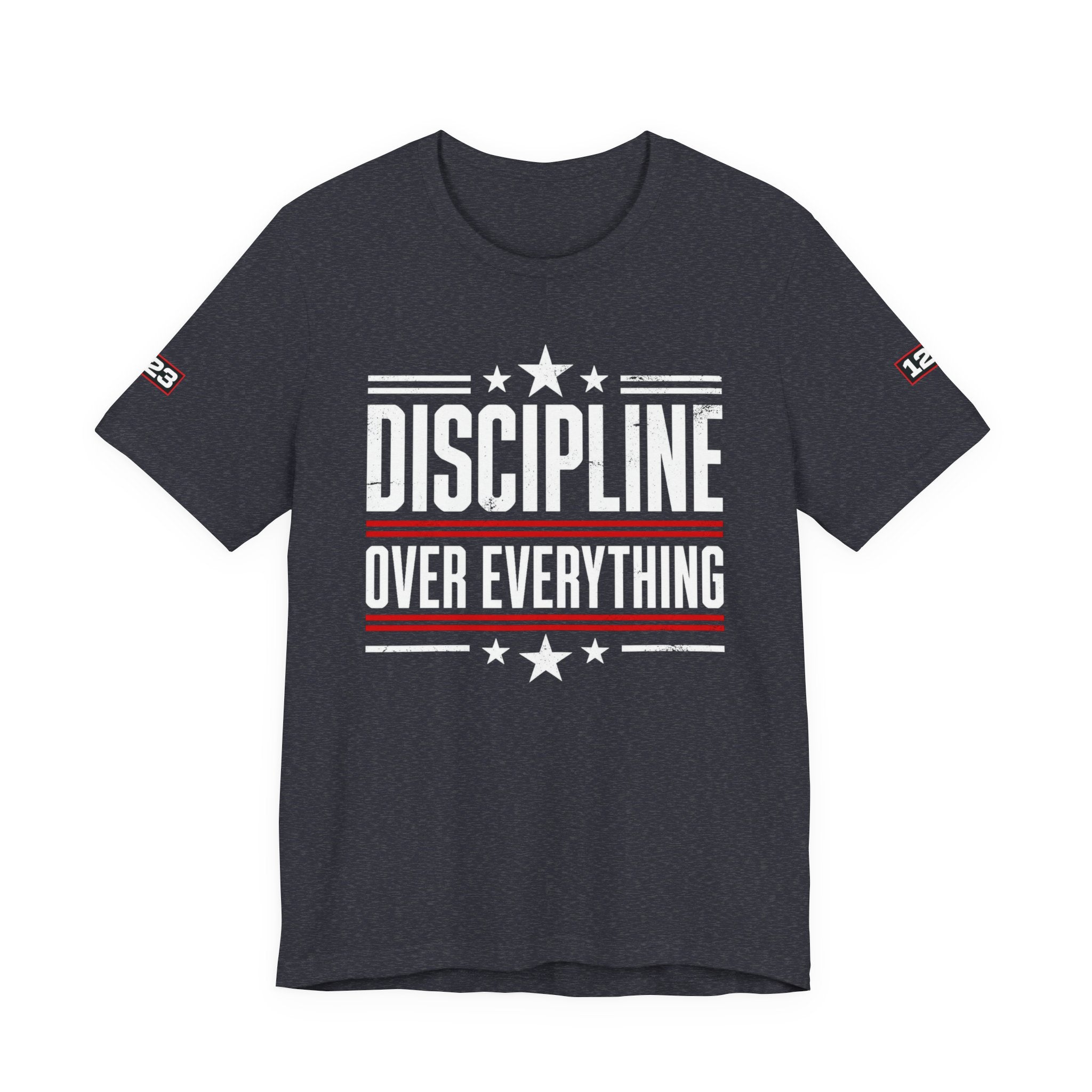 Discipline Over Everything T-Shirt — Motivational Athletic Tee