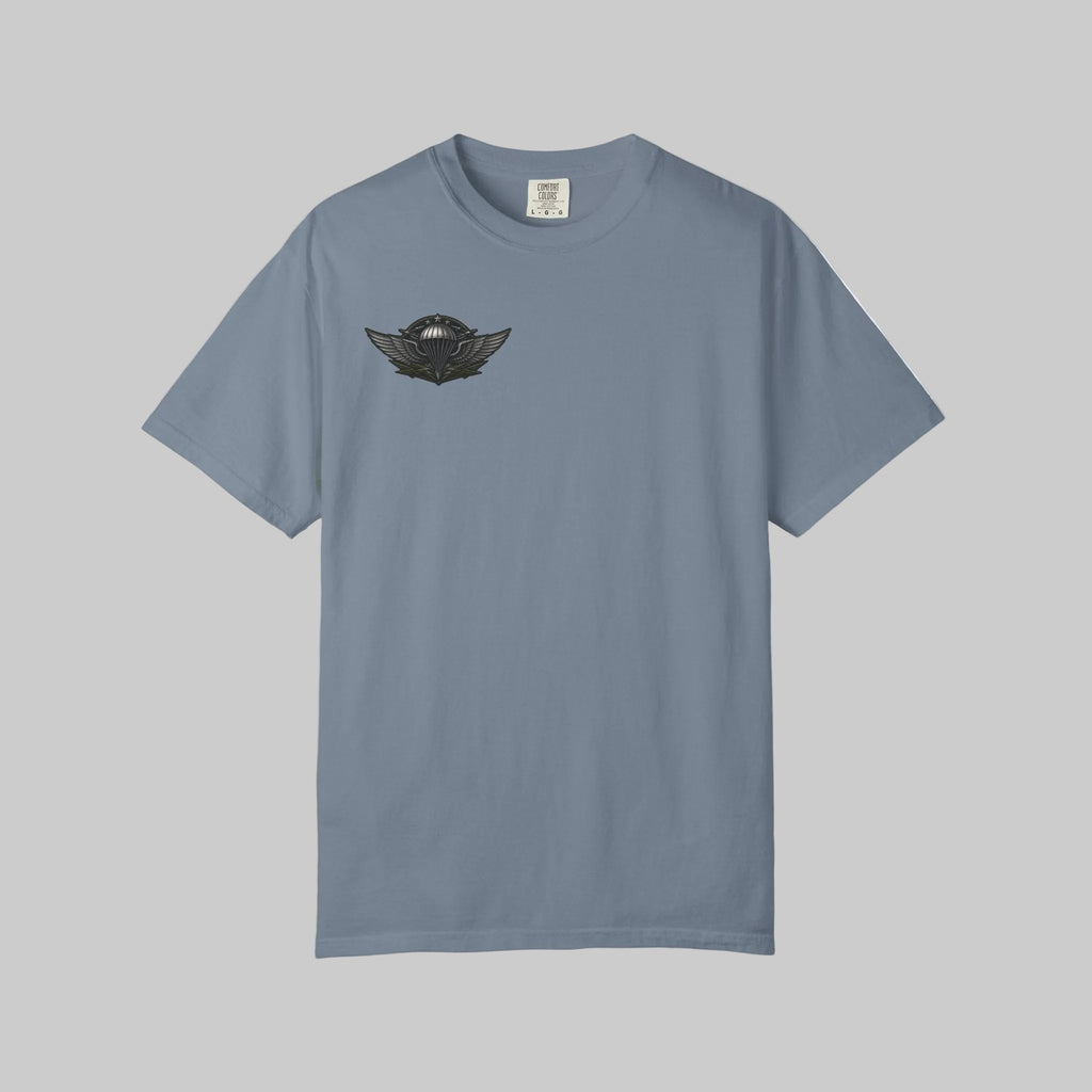 Parachutist Wings T-Shirt — Military Airborne Pilot Badge Tee