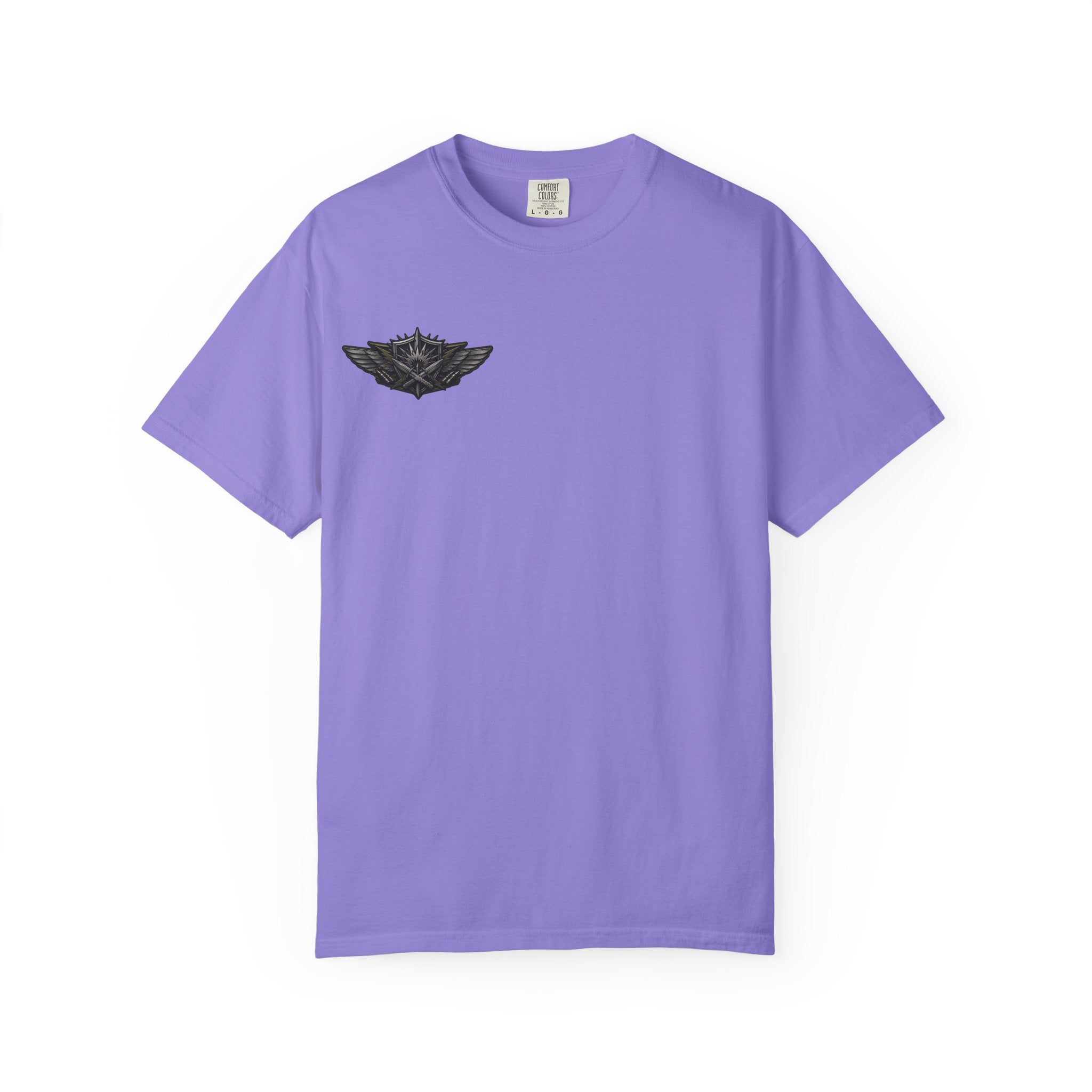 Combat Action T-Shirt — Military Patch Graphic Tee
