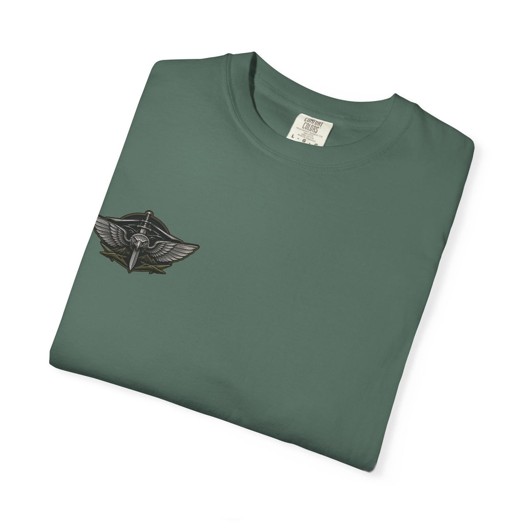 Winged Skull Chest Logo T-Shirt