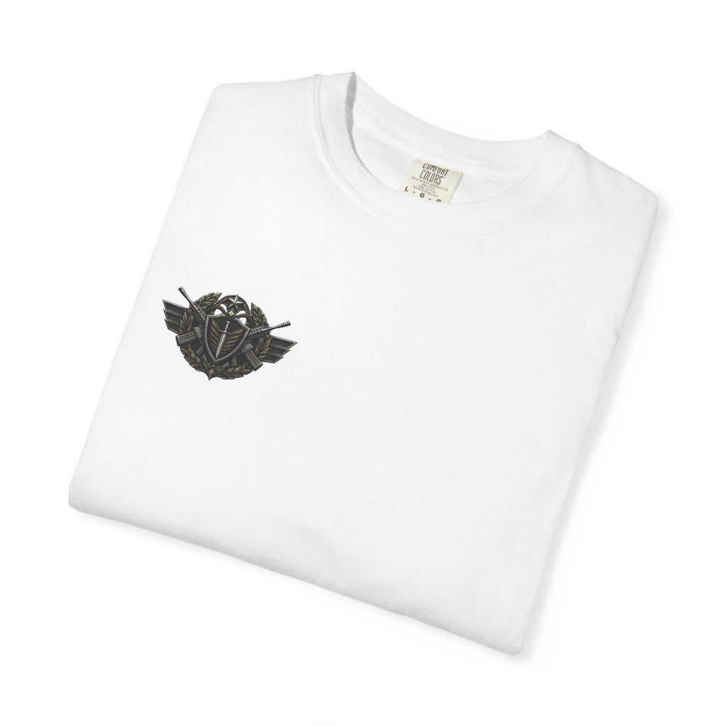 Vintage Winged Skull T-Shirt — Small Chest Graphic, Edgy Biker Style
