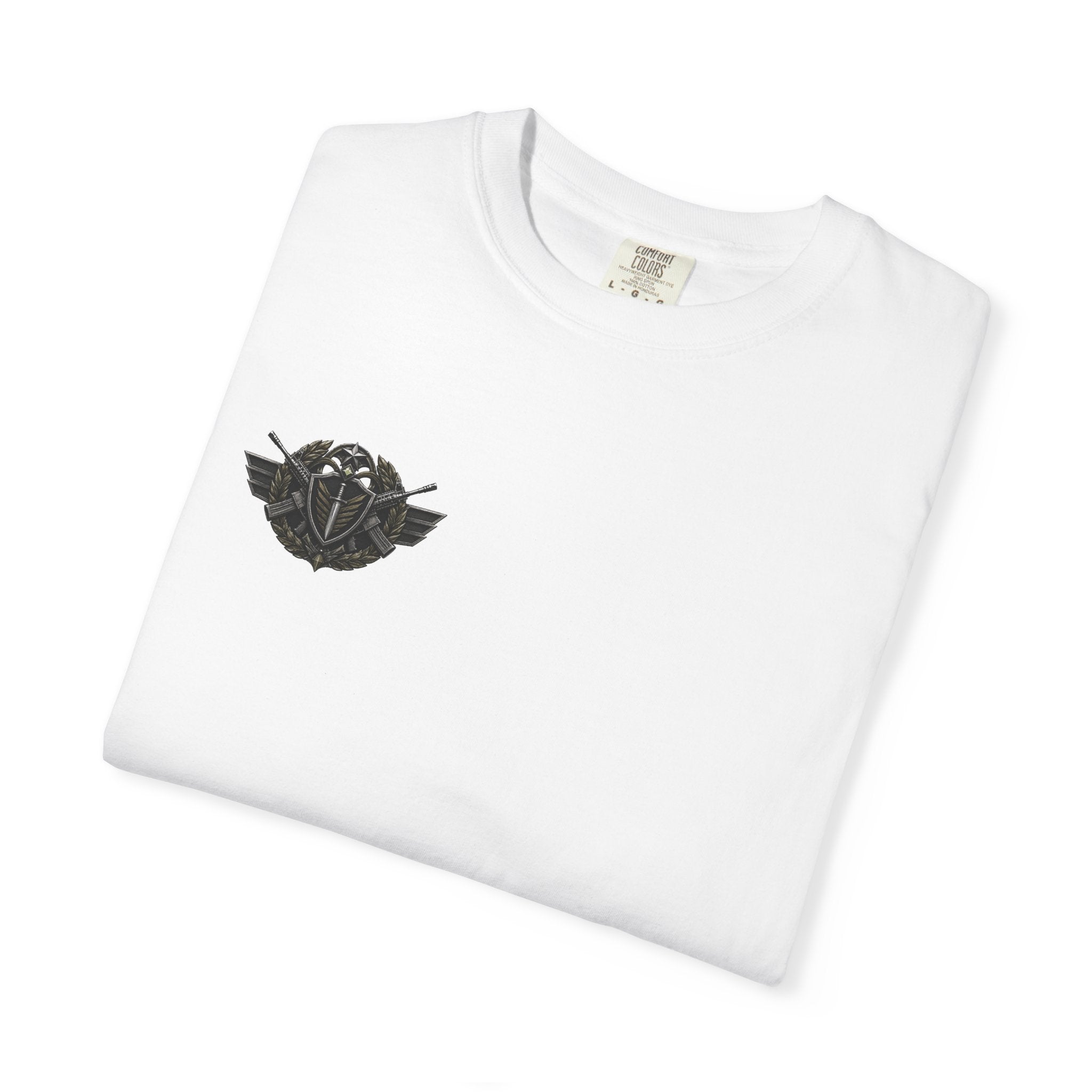 Vintage Winged Skull T-Shirt — Small Chest Graphic, Edgy Biker Style