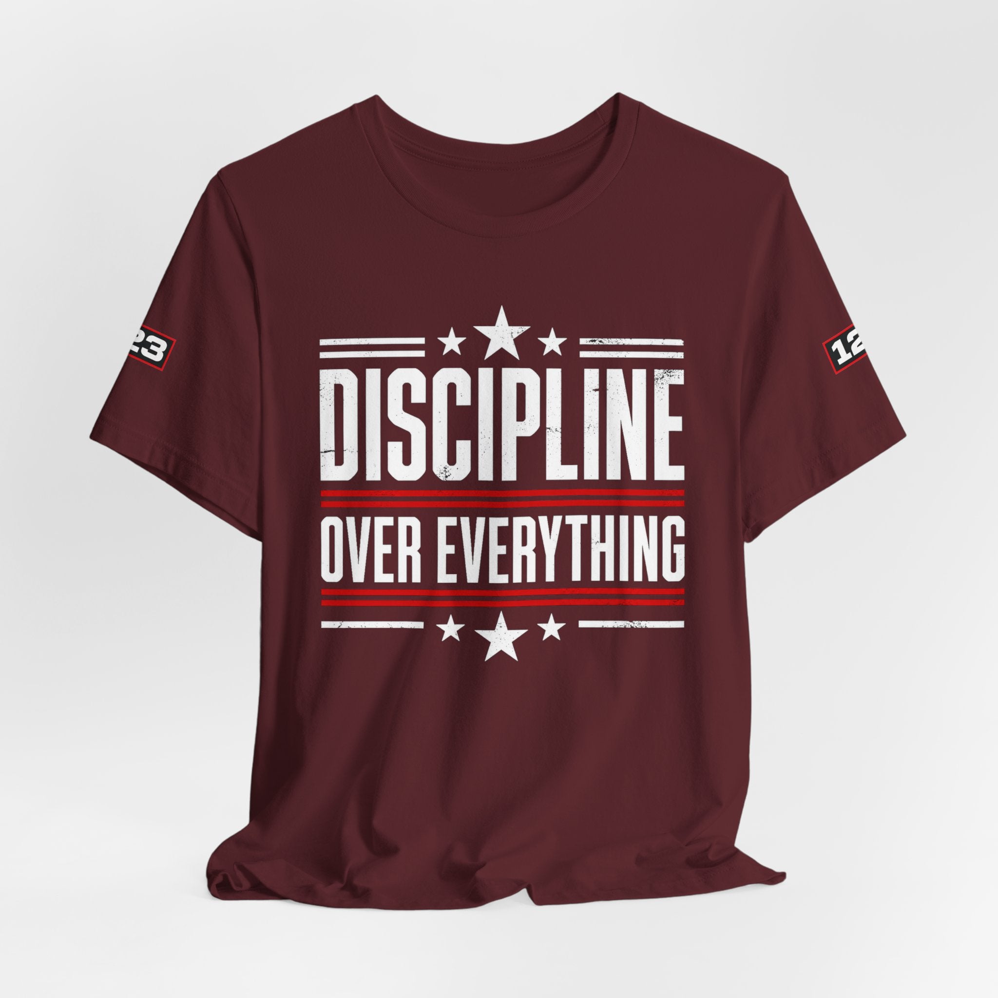 Discipline Over Everything T-Shirt — Motivational Athletic Tee