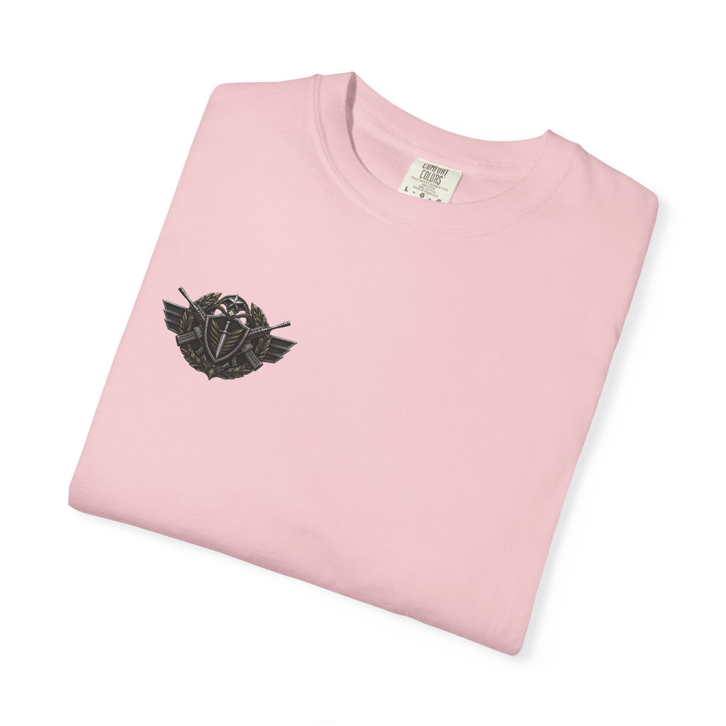 Vintage Winged Skull T-Shirt — Small Chest Graphic, Edgy Biker Style