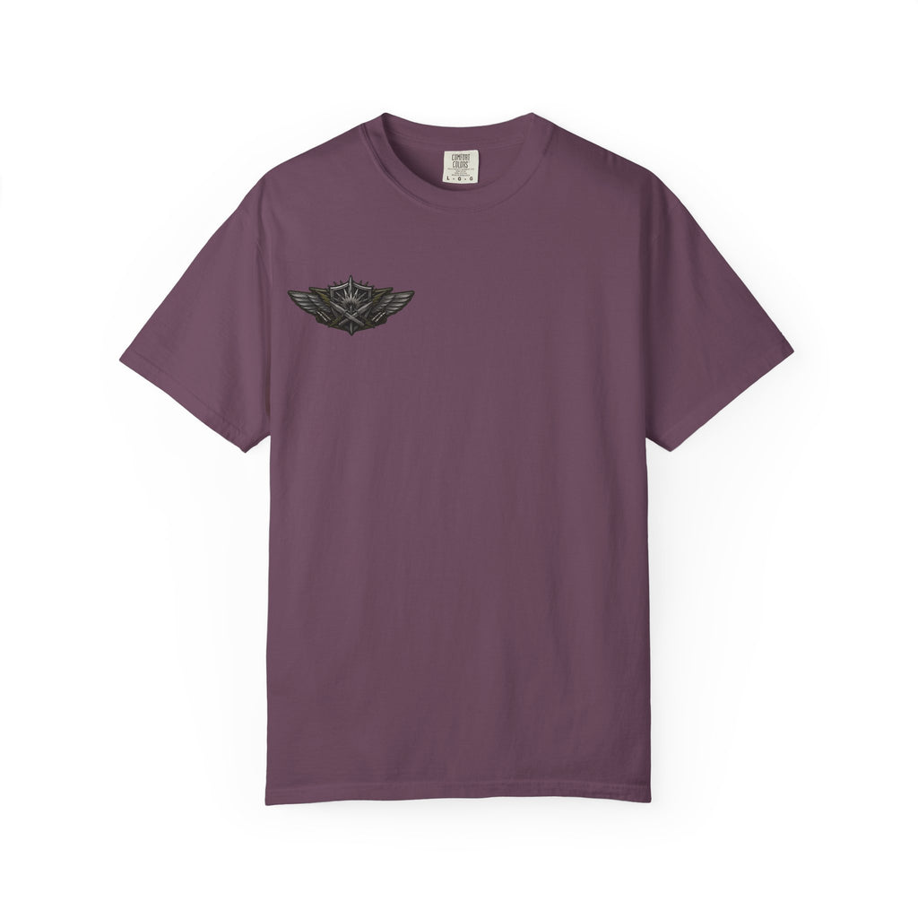 Combat Action T-Shirt — Military Patch Graphic Tee