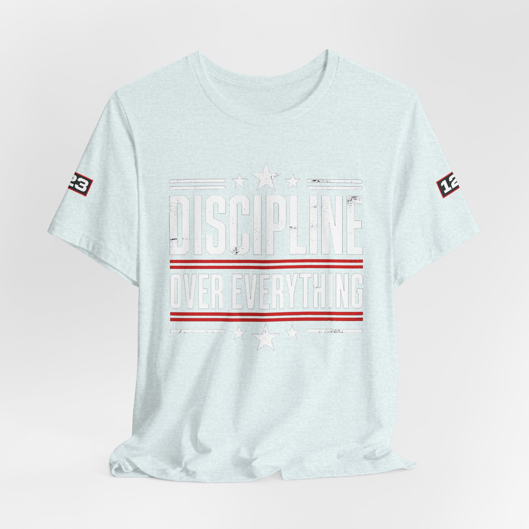 Discipline Over Everything T-Shirt — Motivational Athletic Tee