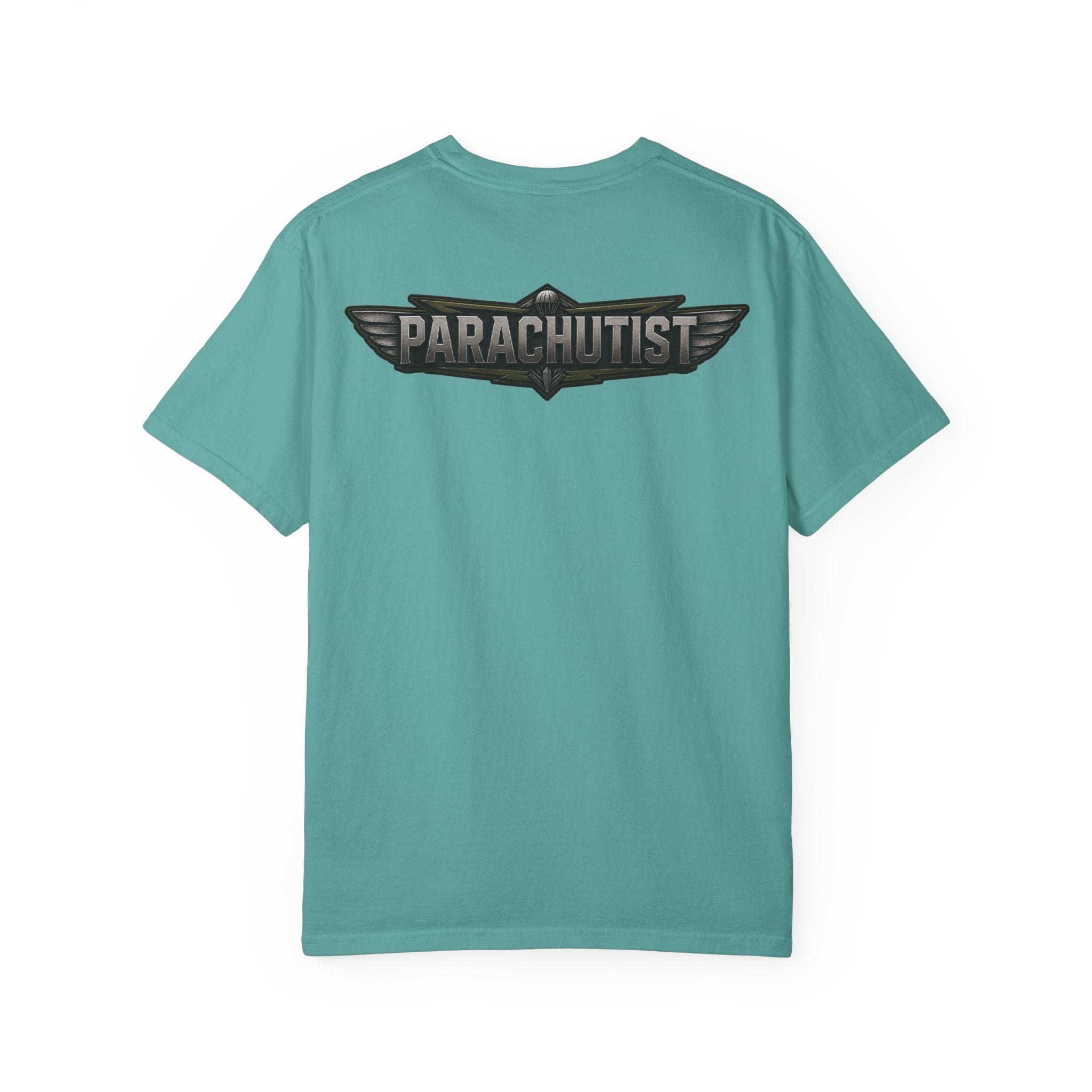 Parachutist Wings T-Shirt — Military Airborne Pilot Badge Tee