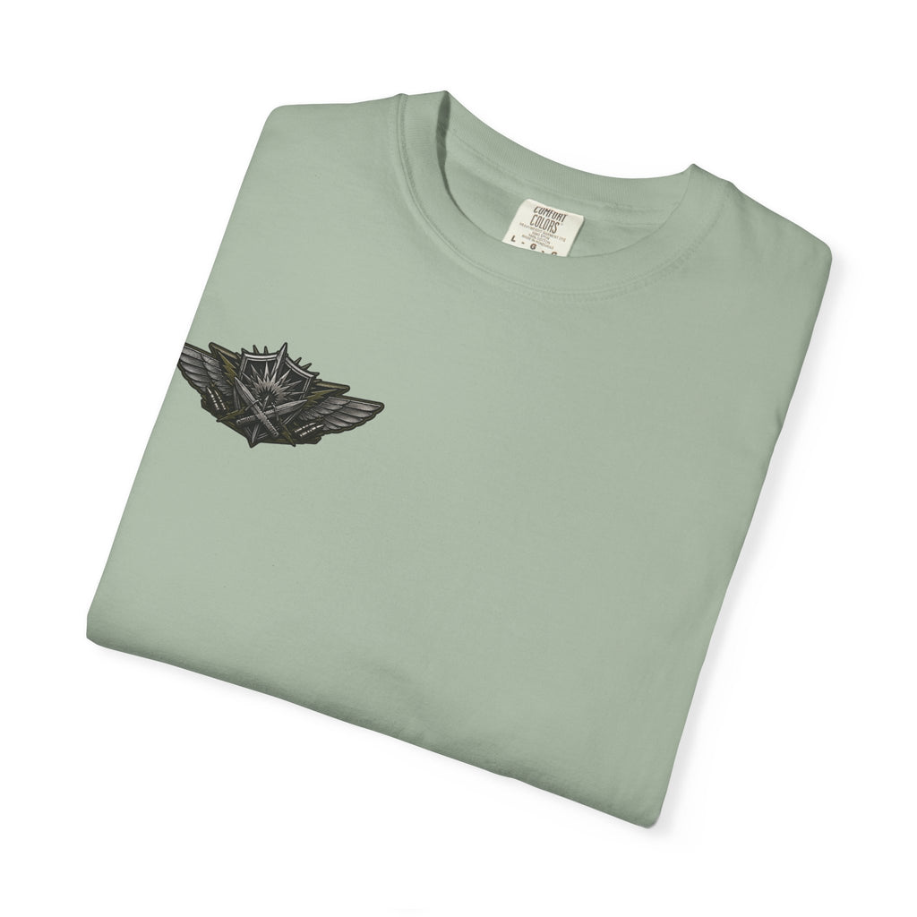 Combat Action T-Shirt — Military Patch Graphic Tee