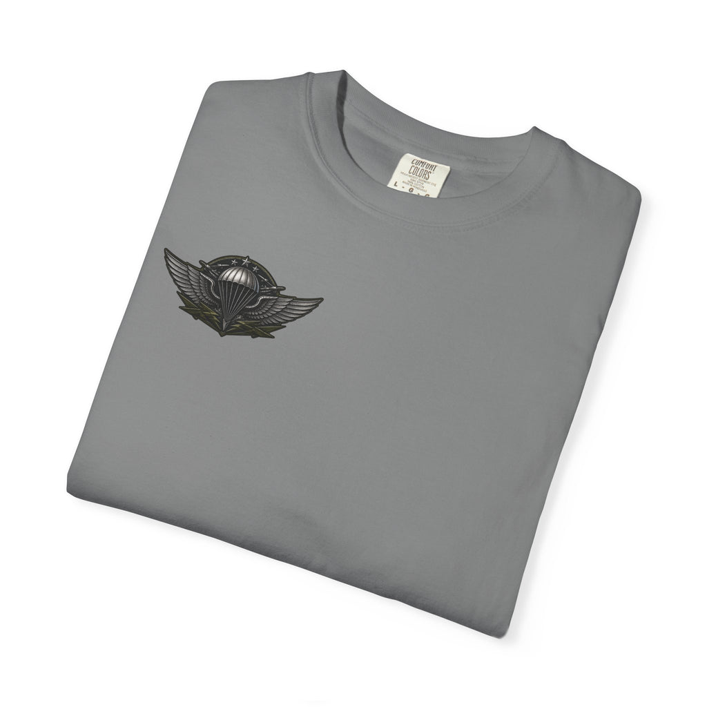 Parachutist Wings T-Shirt — Military Airborne Pilot Badge Tee