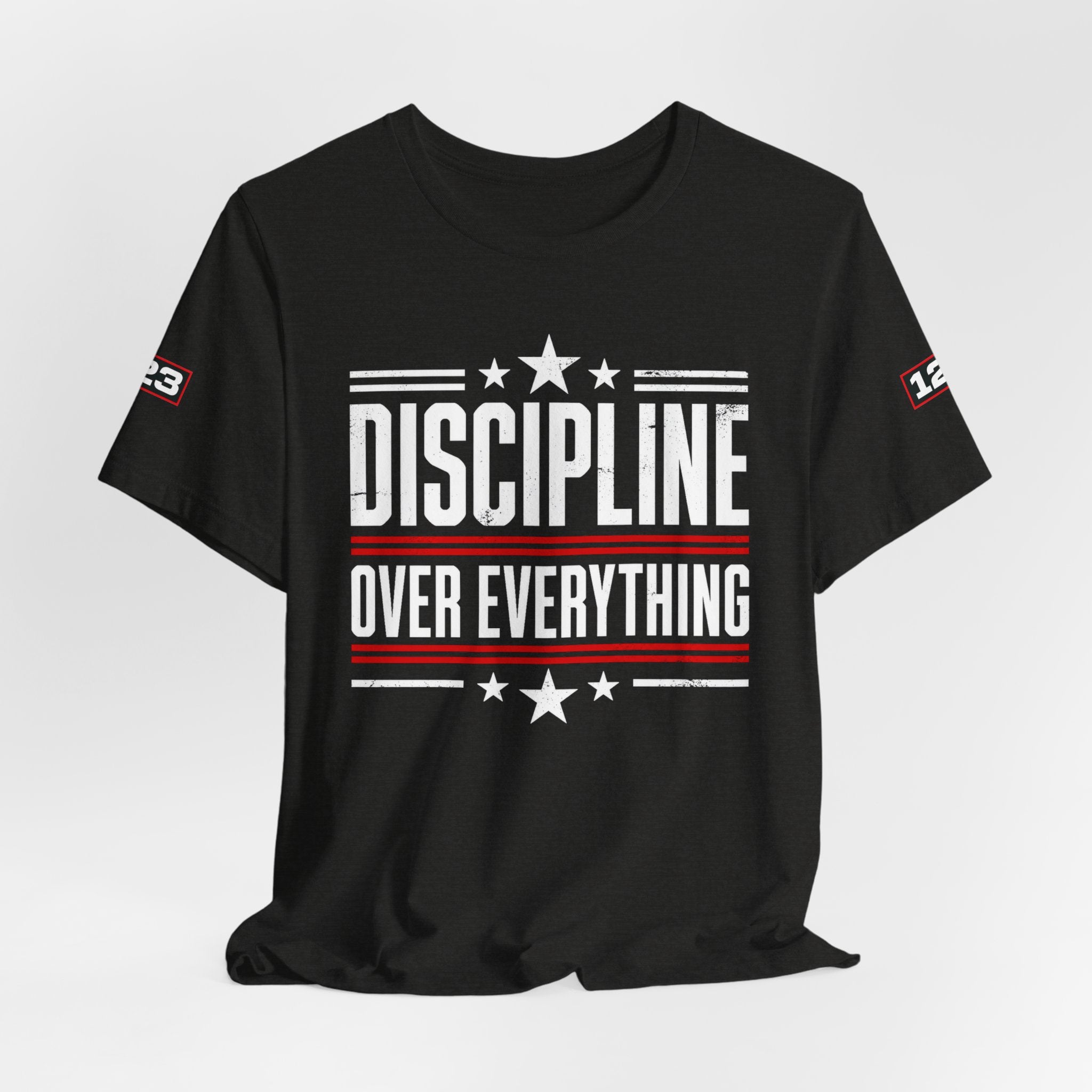 Discipline Over Everything T-Shirt — Motivational Athletic Tee