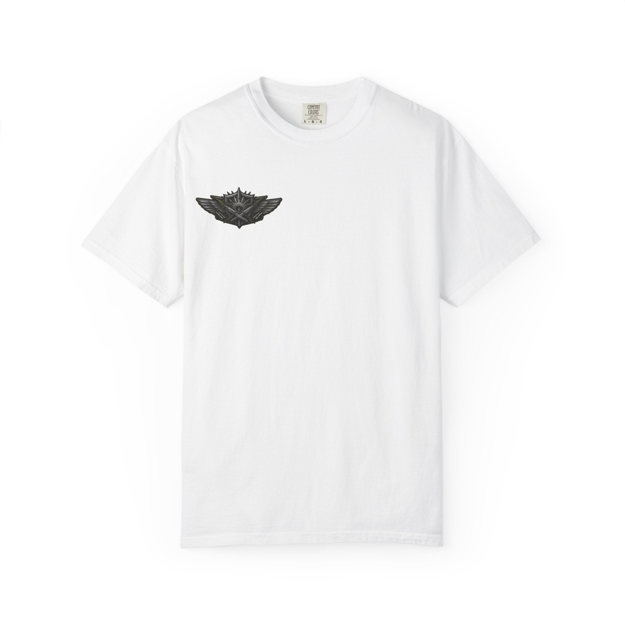 Combat Action T-Shirt — Military Patch Graphic Tee