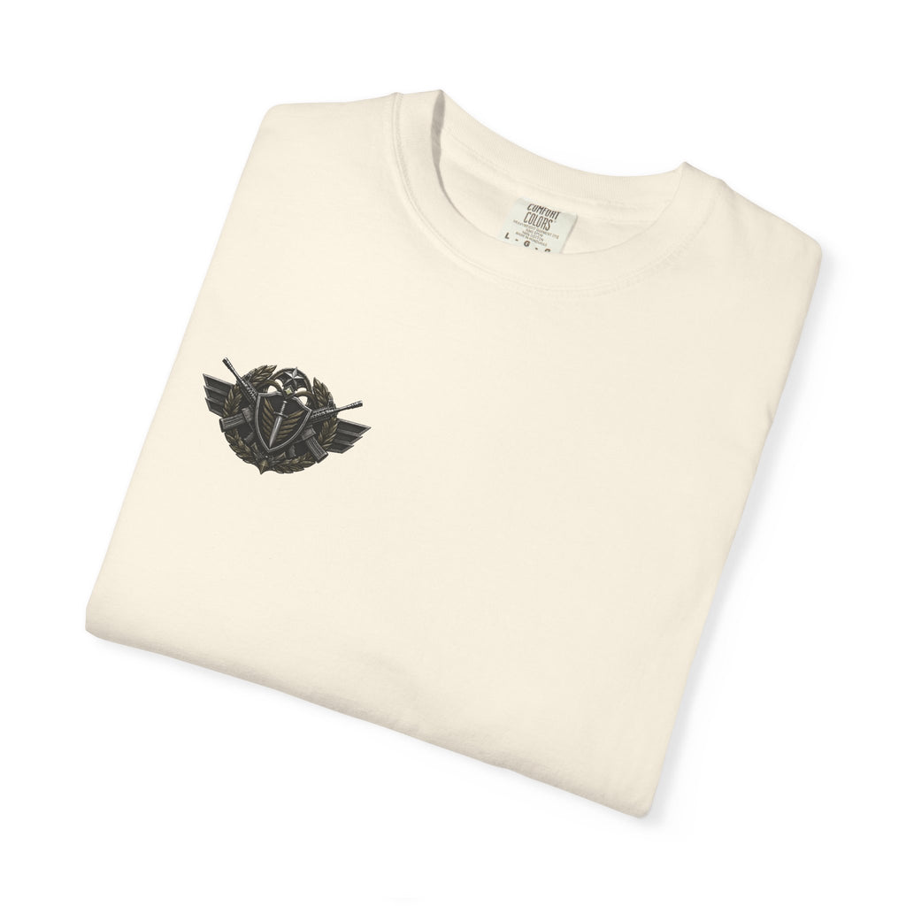 Vintage Winged Skull T-Shirt — Small Chest Graphic, Edgy Biker Style