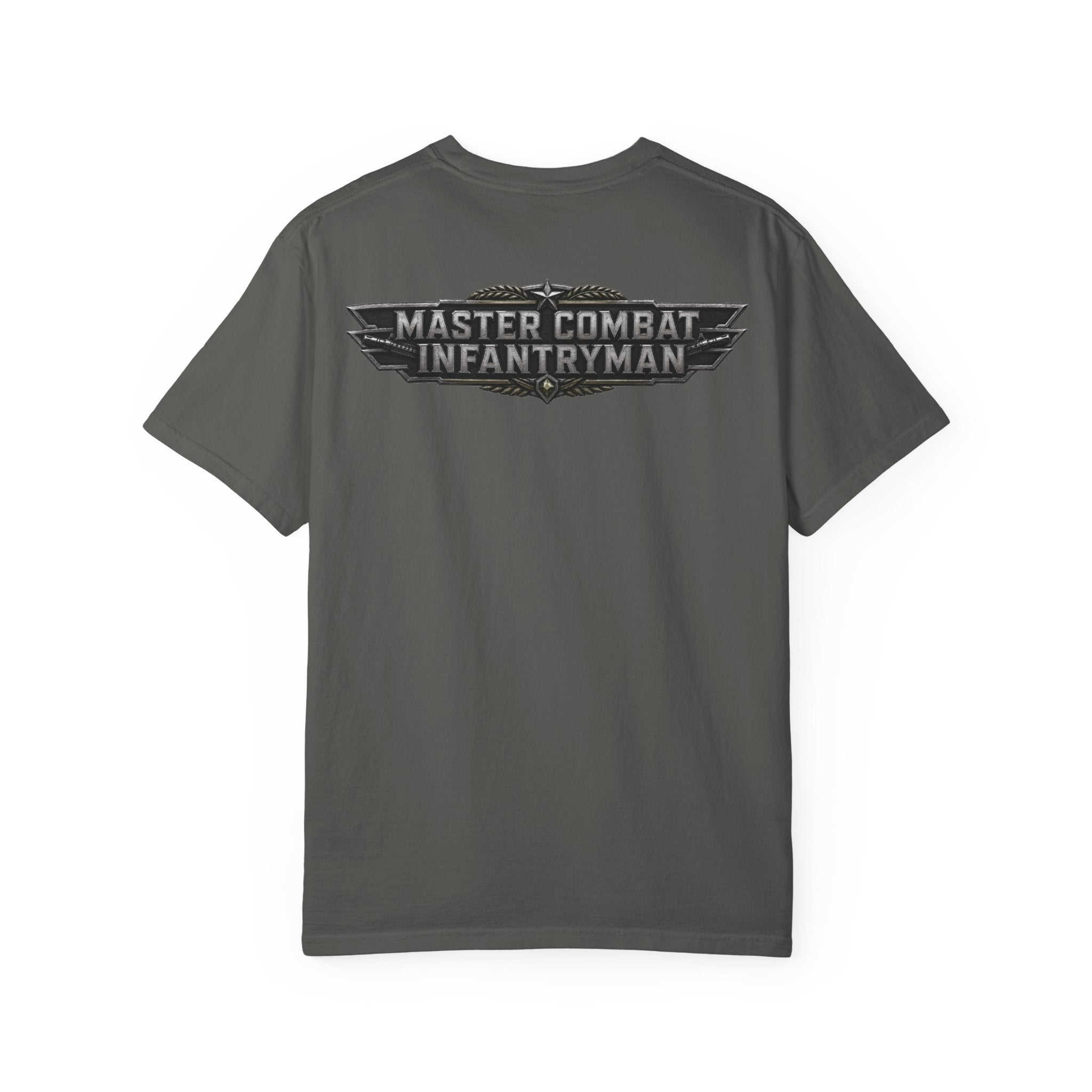 Master Combat Infantryman T-Shirt — Military Badge Graphic Tee