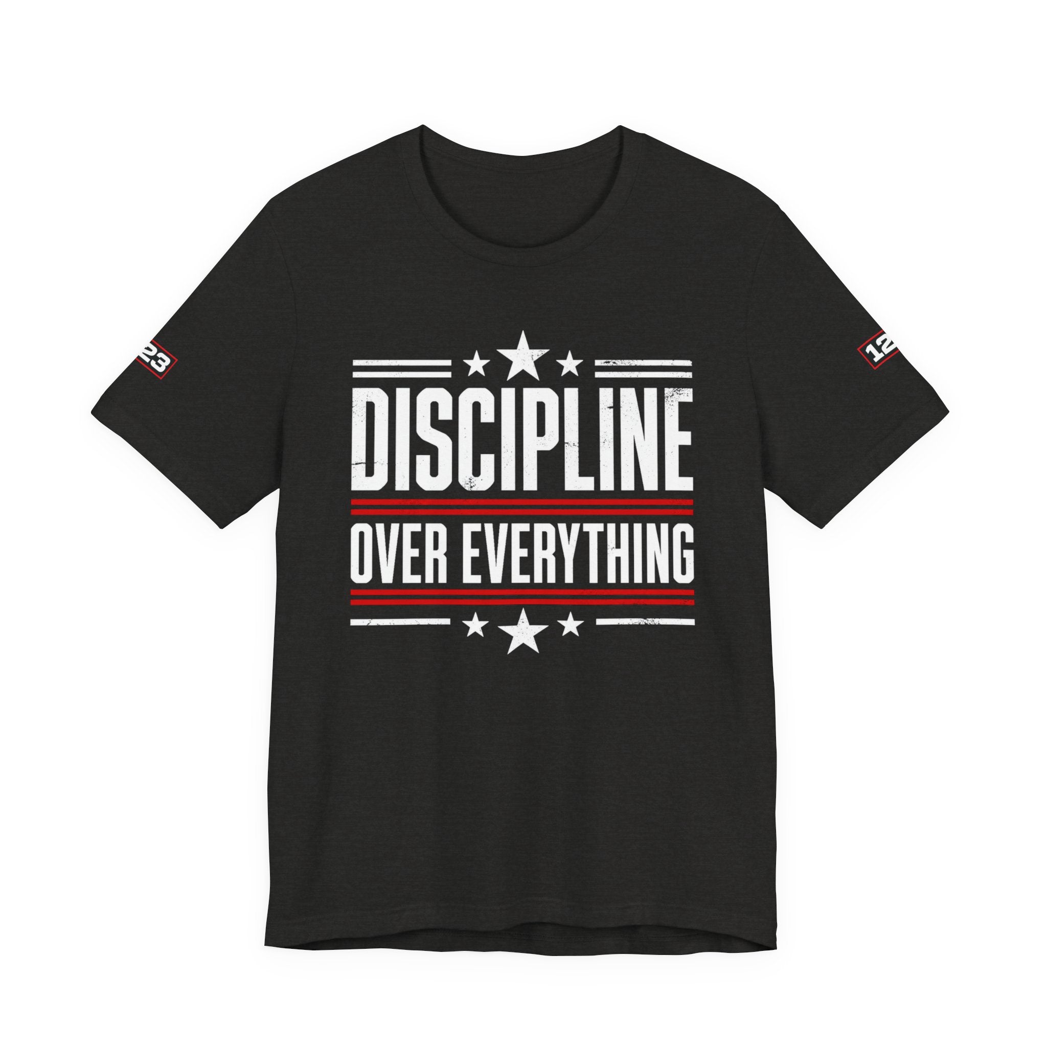 Discipline Over Everything T-Shirt — Motivational Athletic Tee