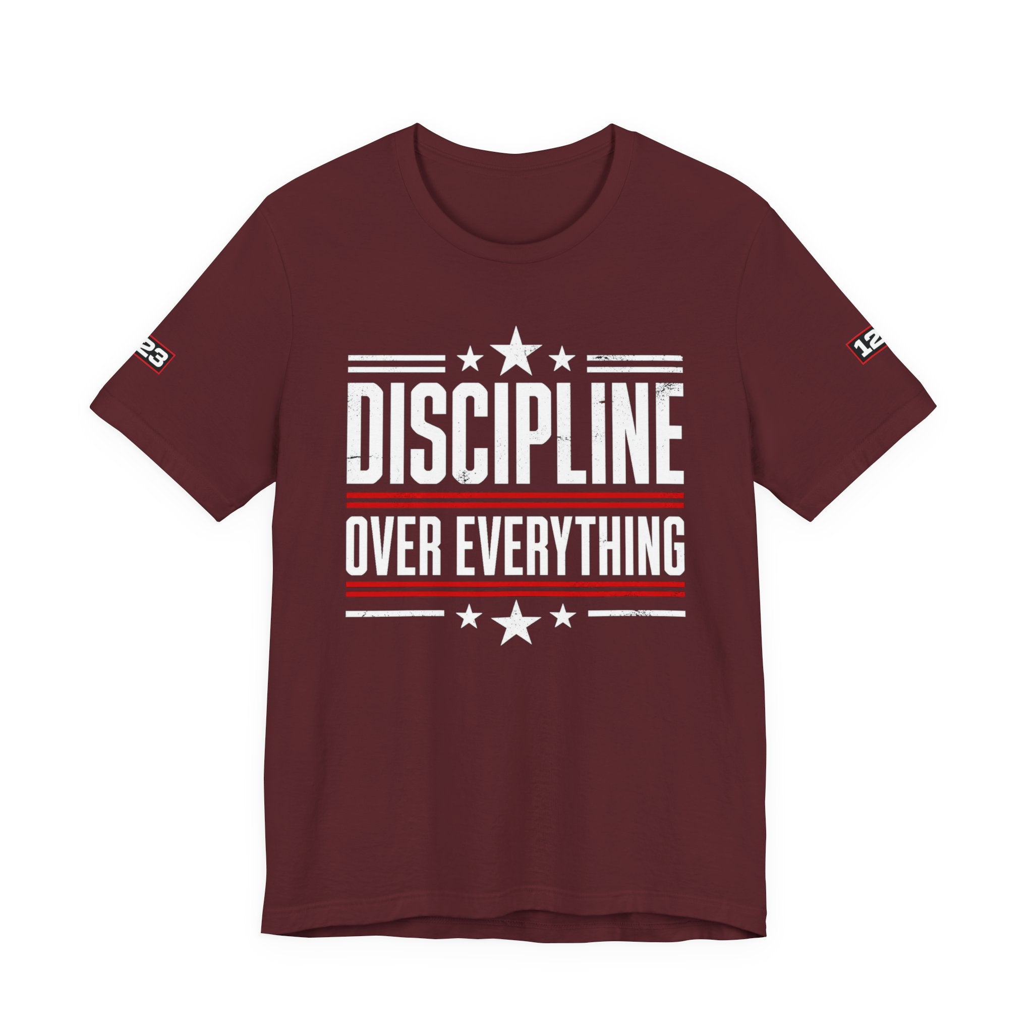 Discipline Over Everything T-Shirt — Motivational Athletic Tee