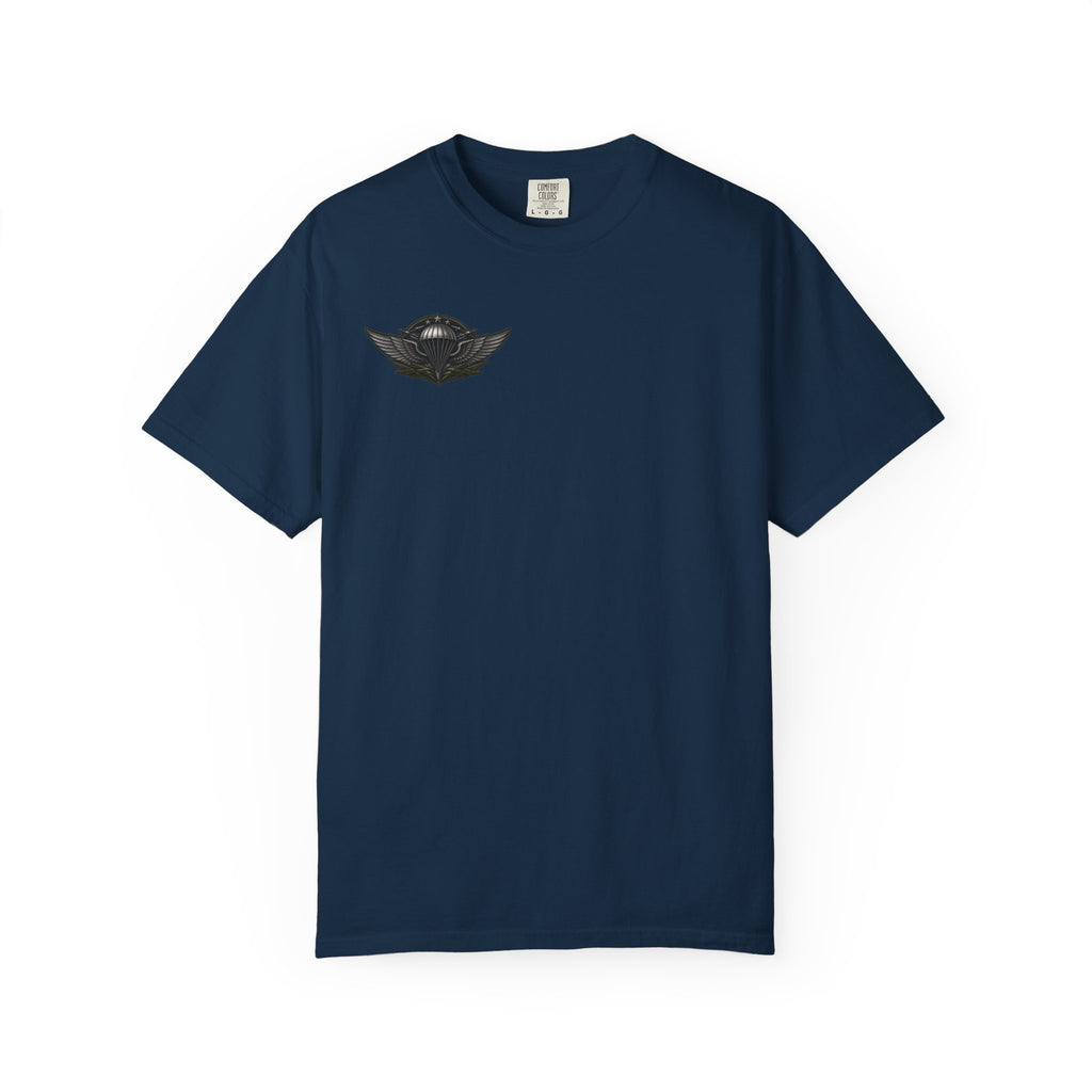 Parachutist Wings T-Shirt — Military Airborne Pilot Badge Tee