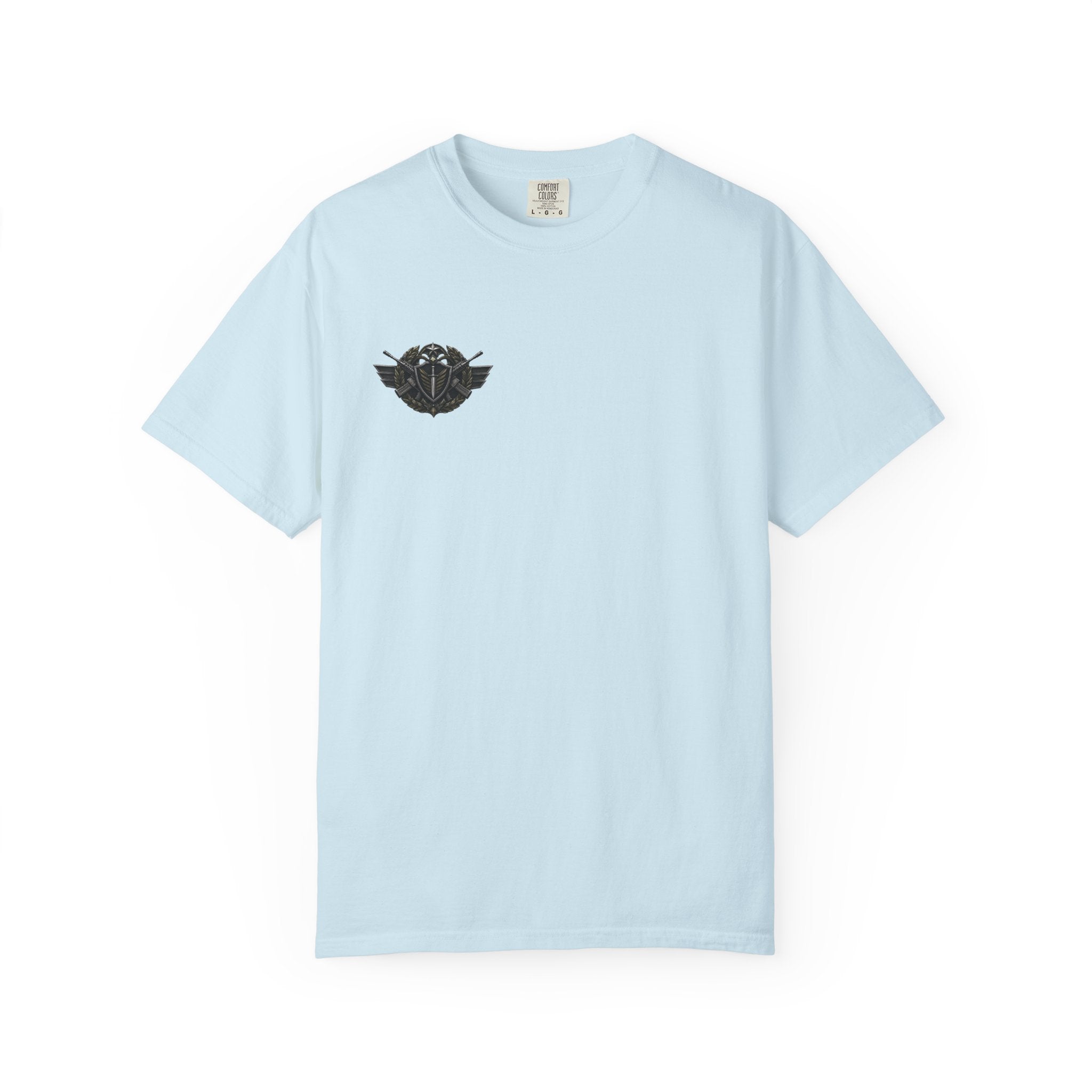 Vintage Winged Skull T-Shirt — Small Chest Graphic, Edgy Biker Style