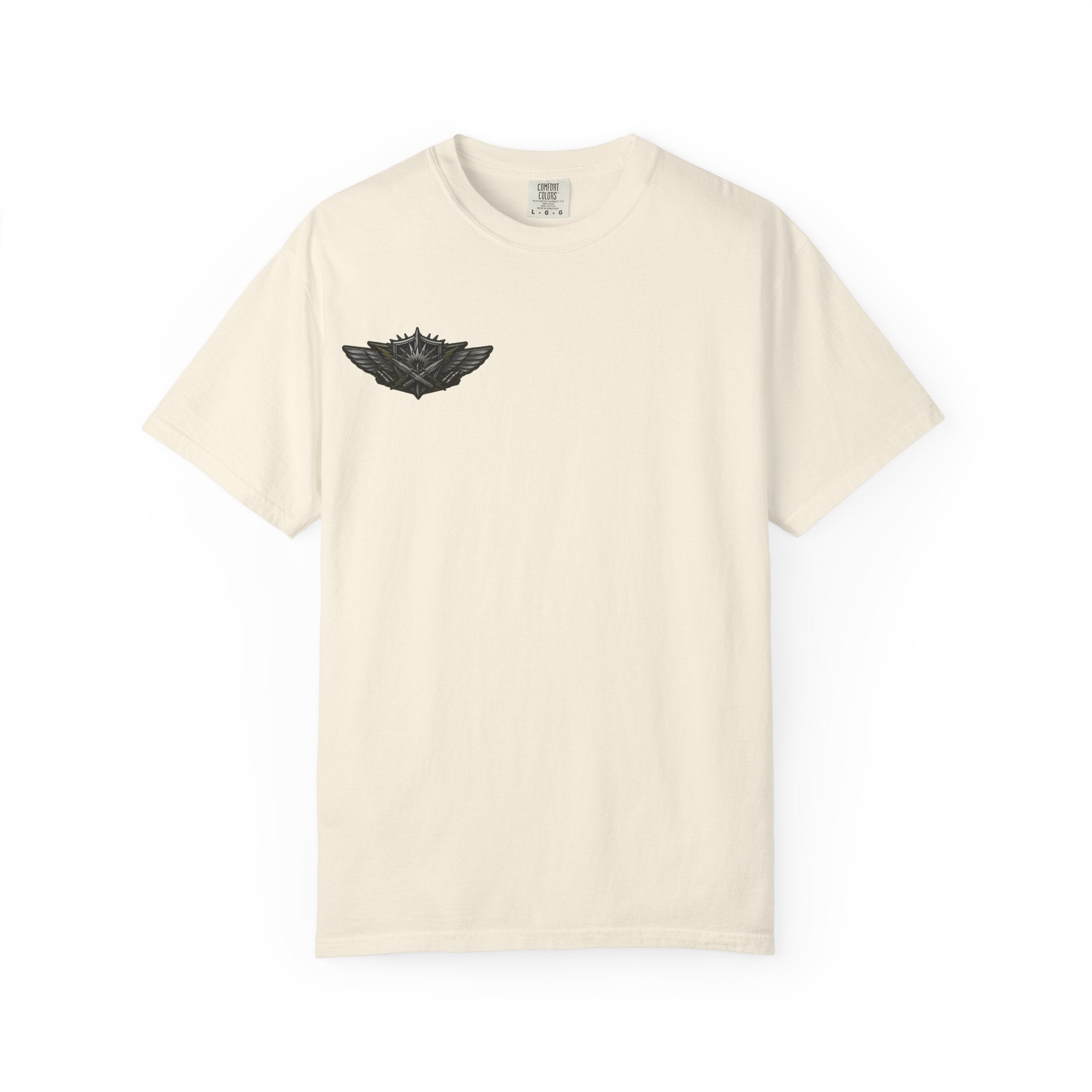Combat Action T-Shirt — Military Patch Graphic Tee