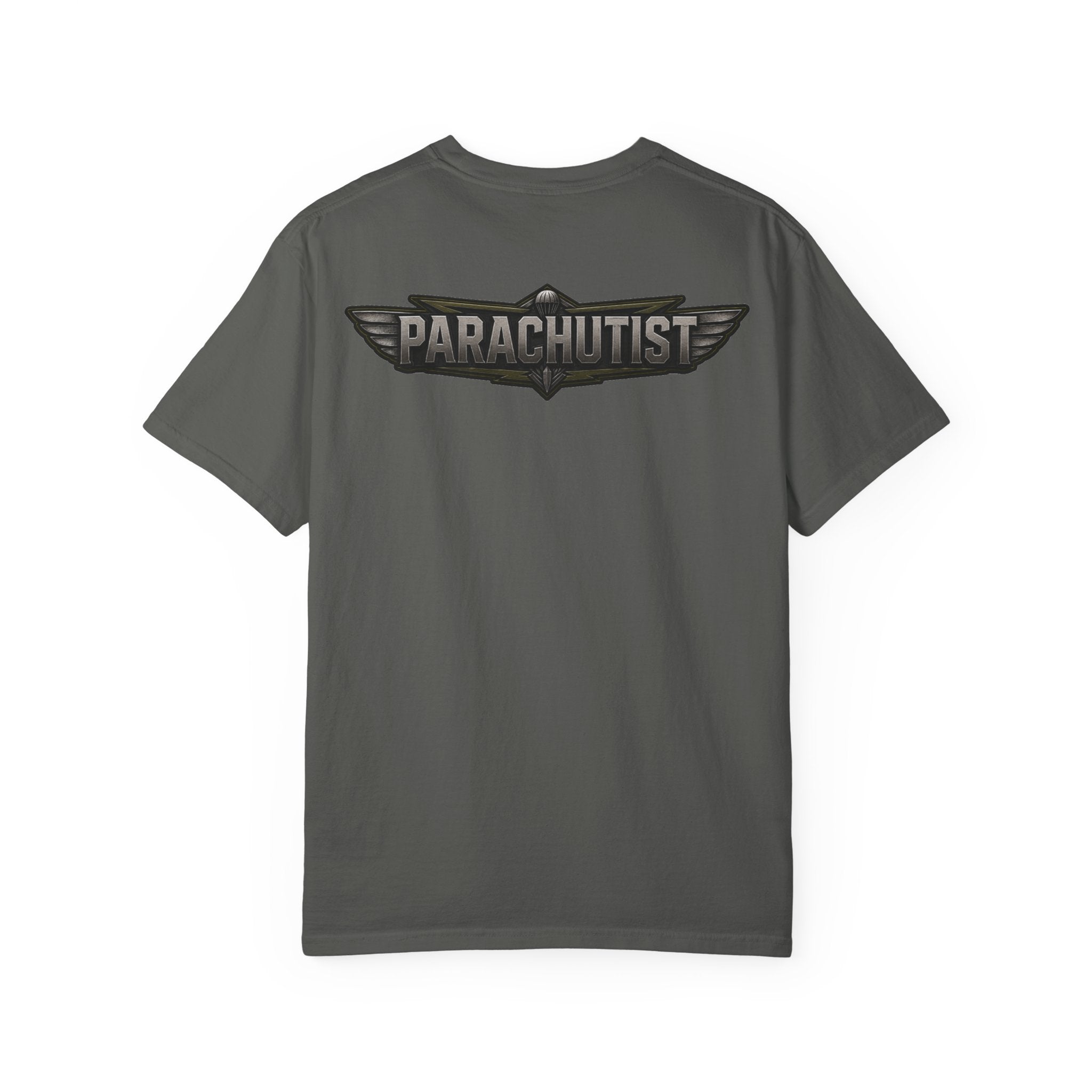 Parachutist Wings T-Shirt — Military Airborne Pilot Badge Tee