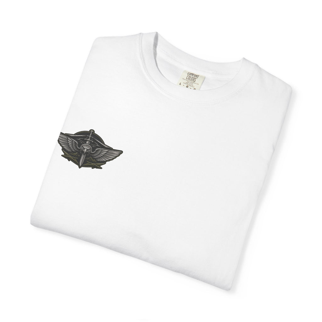 Winged Skull Chest Logo T-Shirt