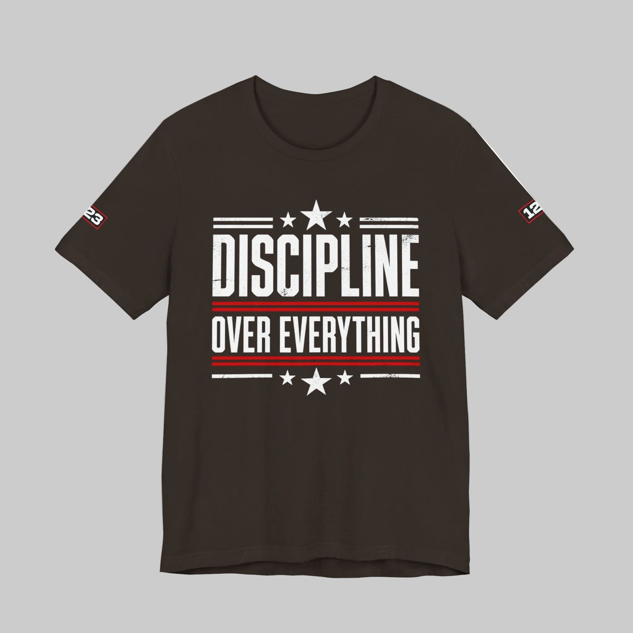 Discipline Over Everything T-Shirt — Motivational Athletic Tee