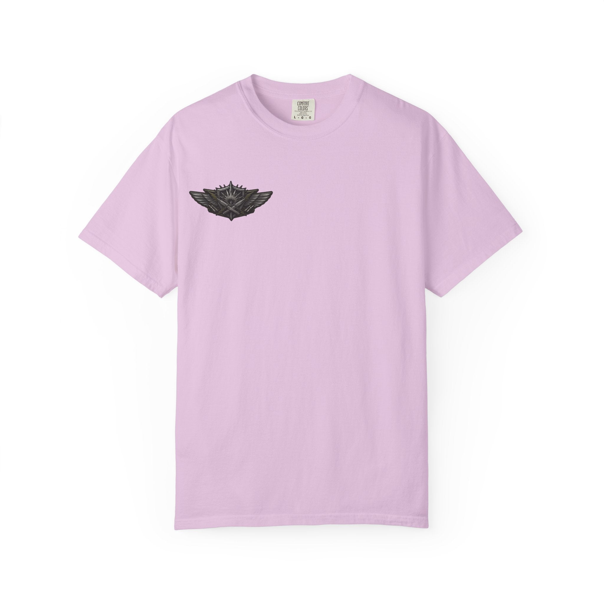 Combat Action T-Shirt — Military Patch Graphic Tee