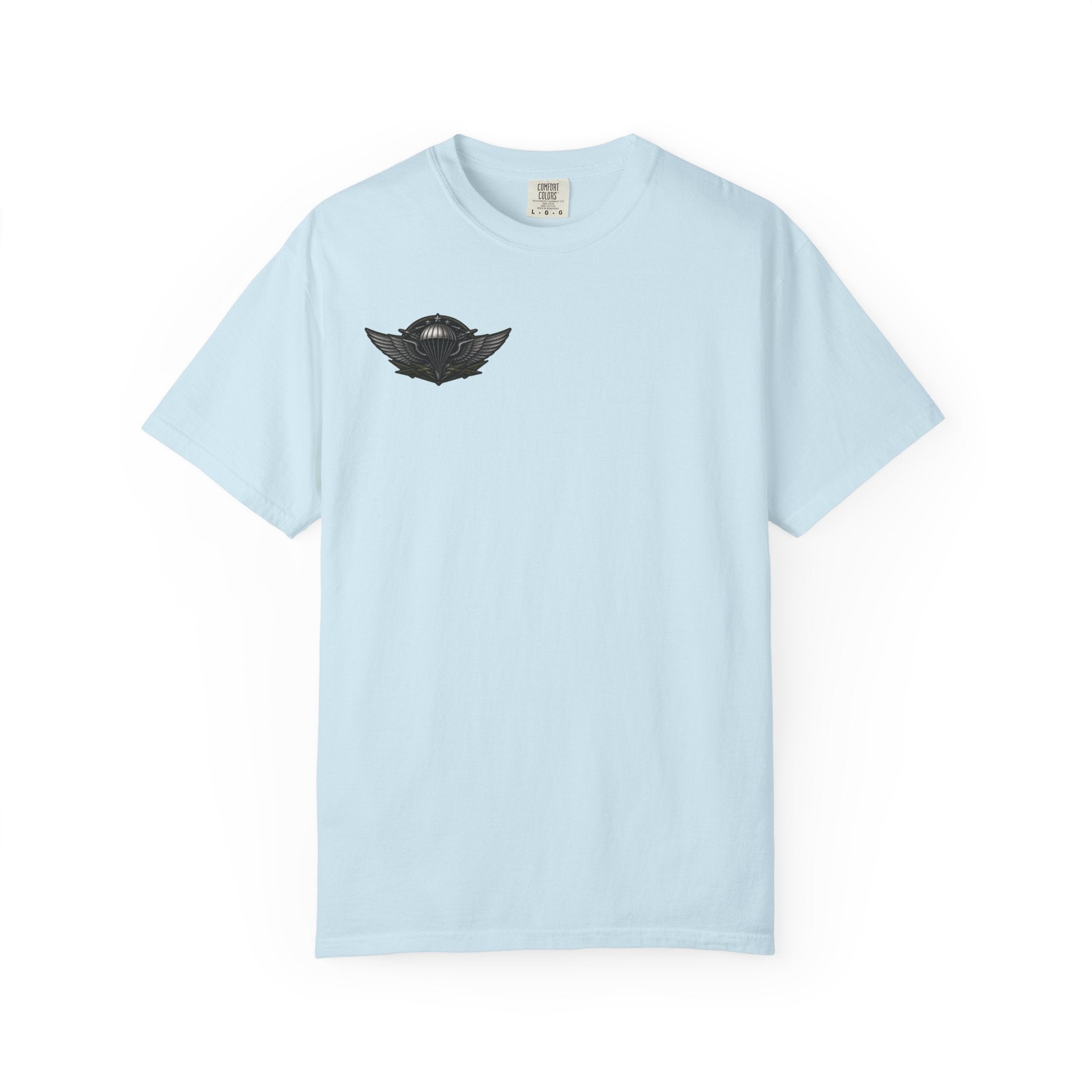 Parachutist Wings T-Shirt — Military Airborne Pilot Badge Tee