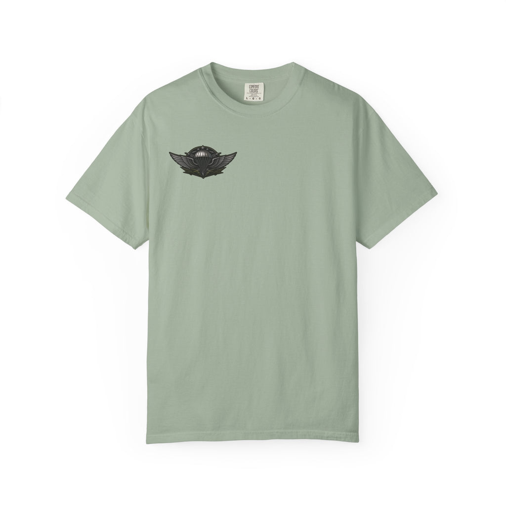 Parachutist Wings T-Shirt — Military Airborne Pilot Badge Tee
