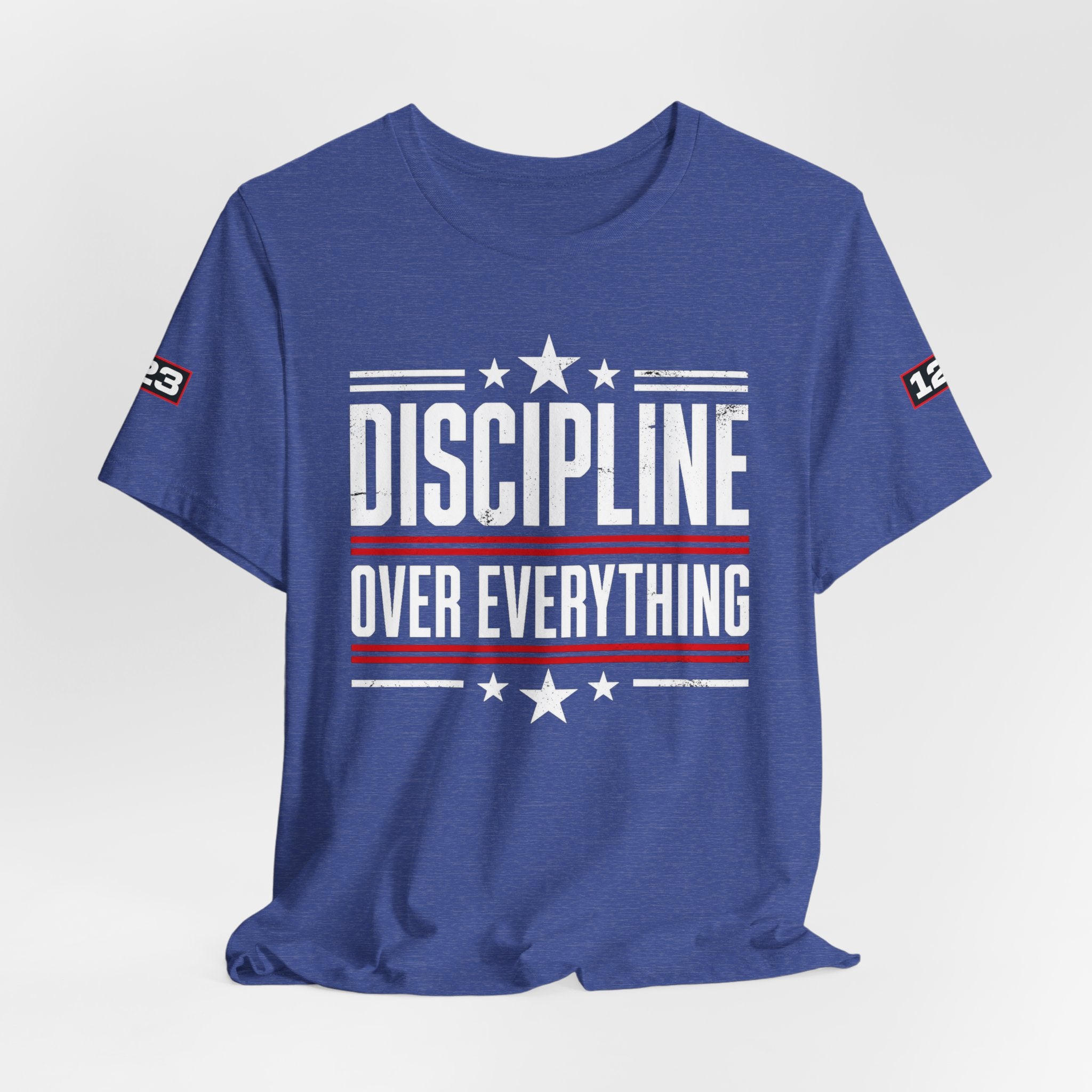Discipline Over Everything T-Shirt — Motivational Athletic Tee