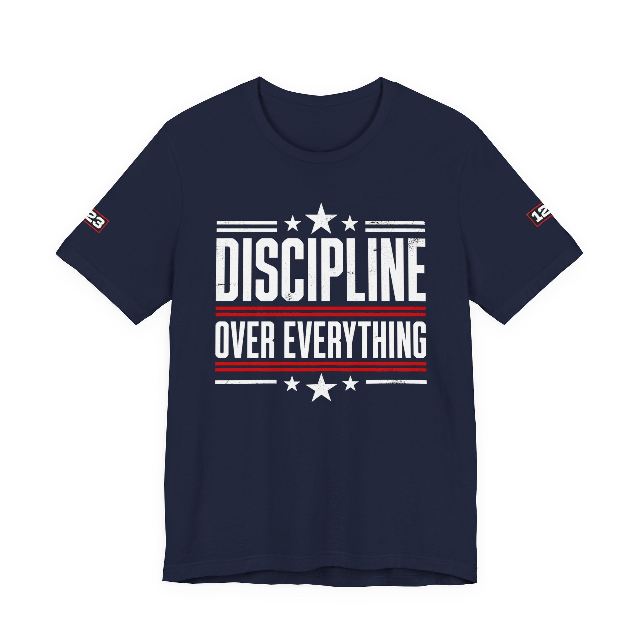 Discipline Over Everything T-Shirt — Motivational Athletic Tee