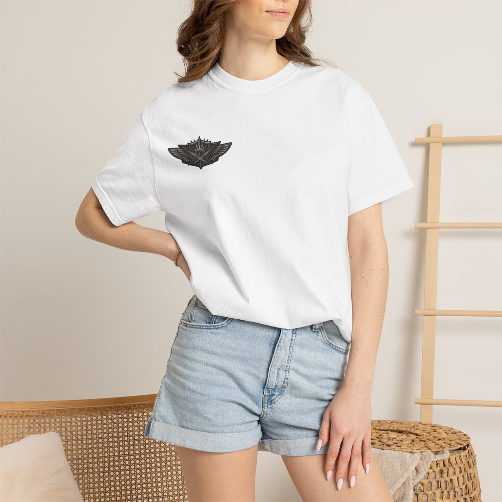 Combat Action T-Shirt — Military Patch Graphic Tee
