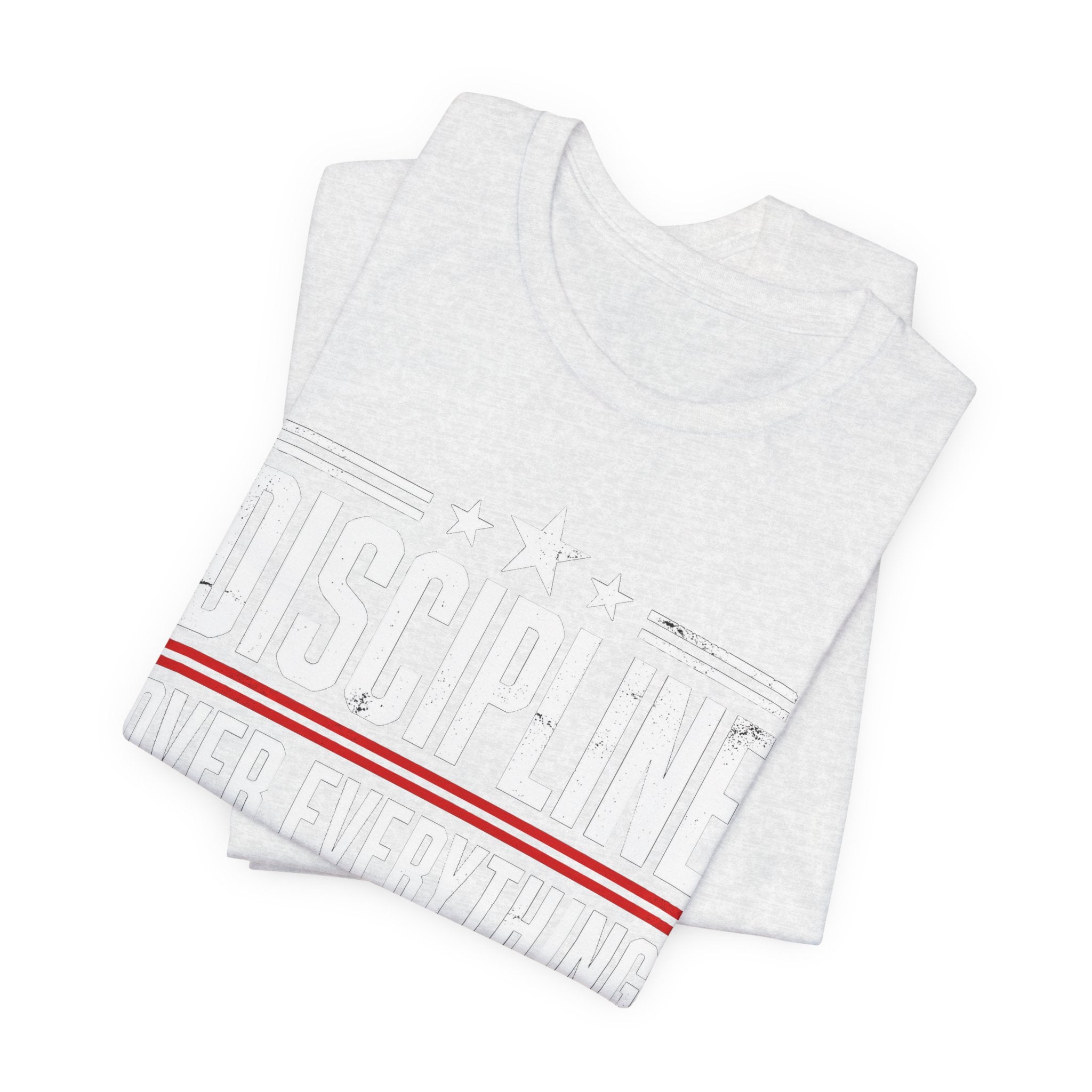 Discipline Over Everything T-Shirt — Motivational Athletic Tee