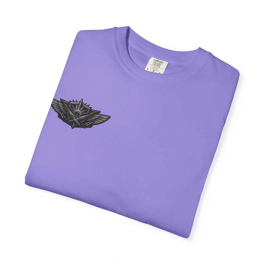 Combat Action T-Shirt — Military Patch Graphic Tee