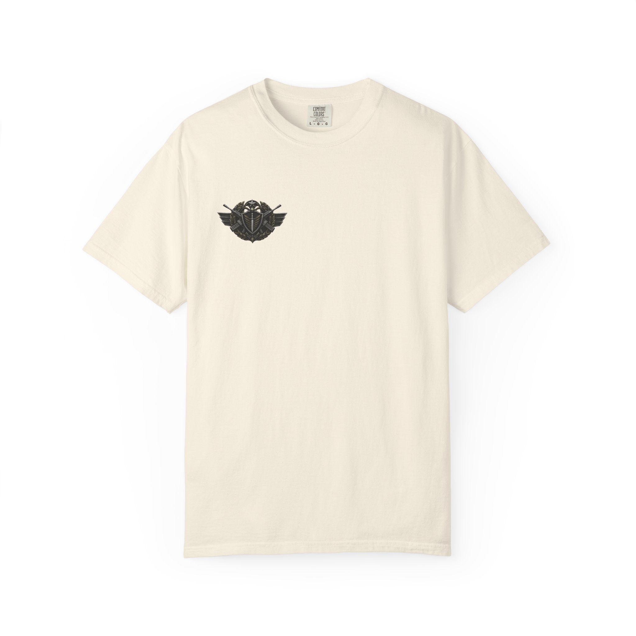 Vintage Winged Skull T-Shirt — Small Chest Graphic, Edgy Biker Style