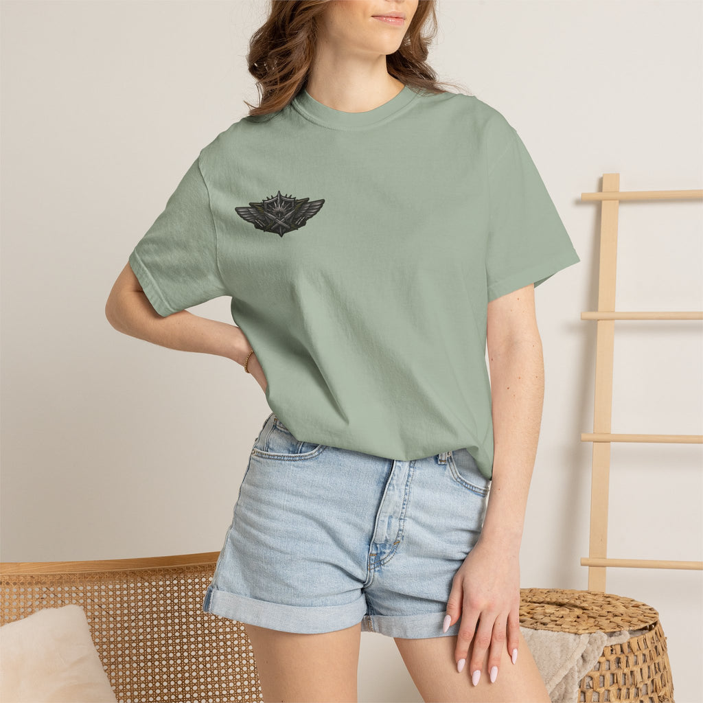 Combat Action T-Shirt — Military Patch Graphic Tee