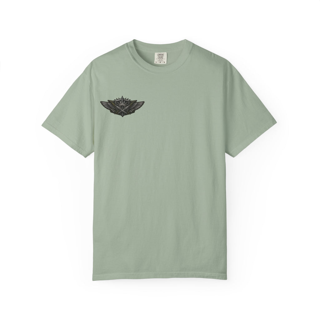 Combat Action T-Shirt — Military Patch Graphic Tee