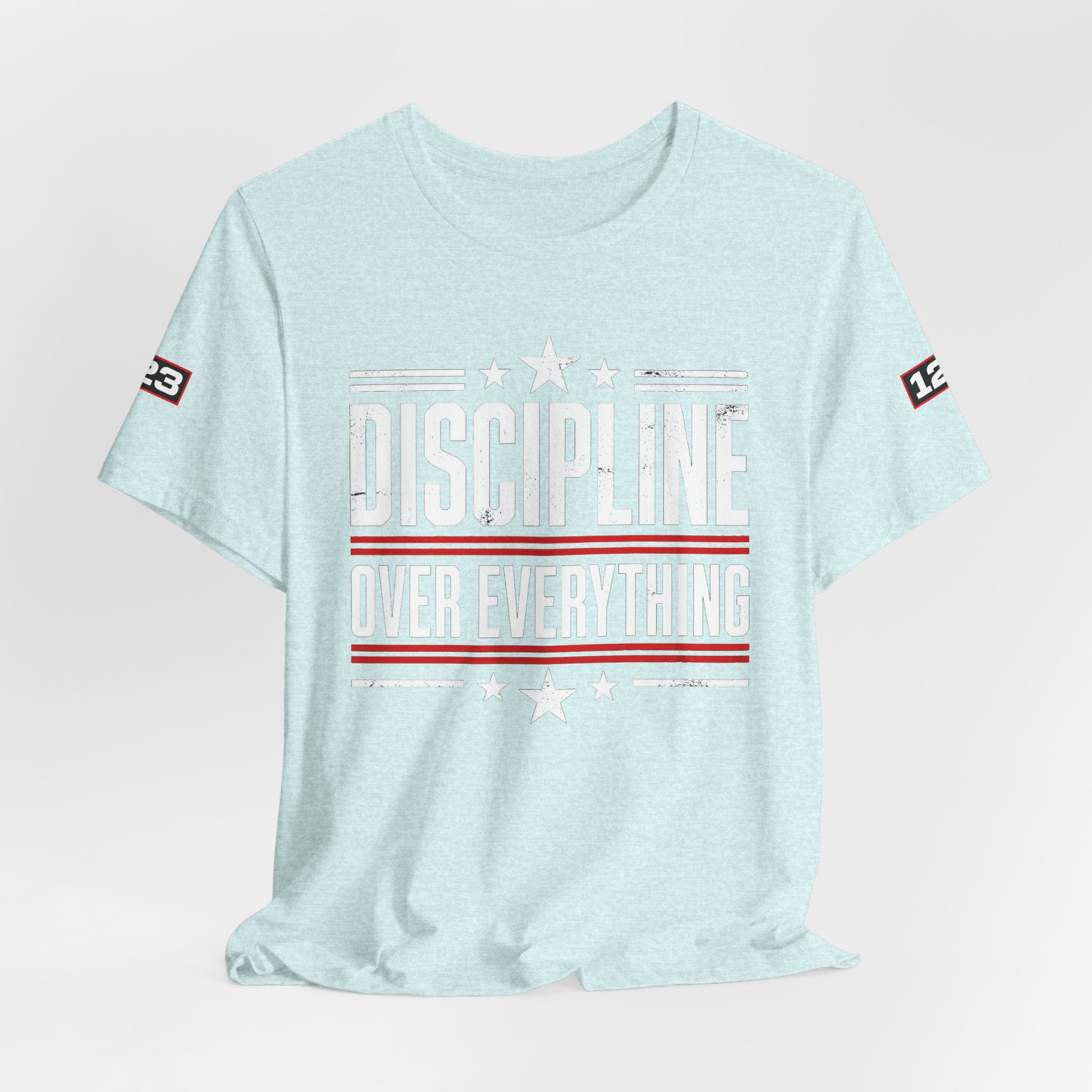 Discipline Over Everything T-Shirt — Motivational Athletic Tee