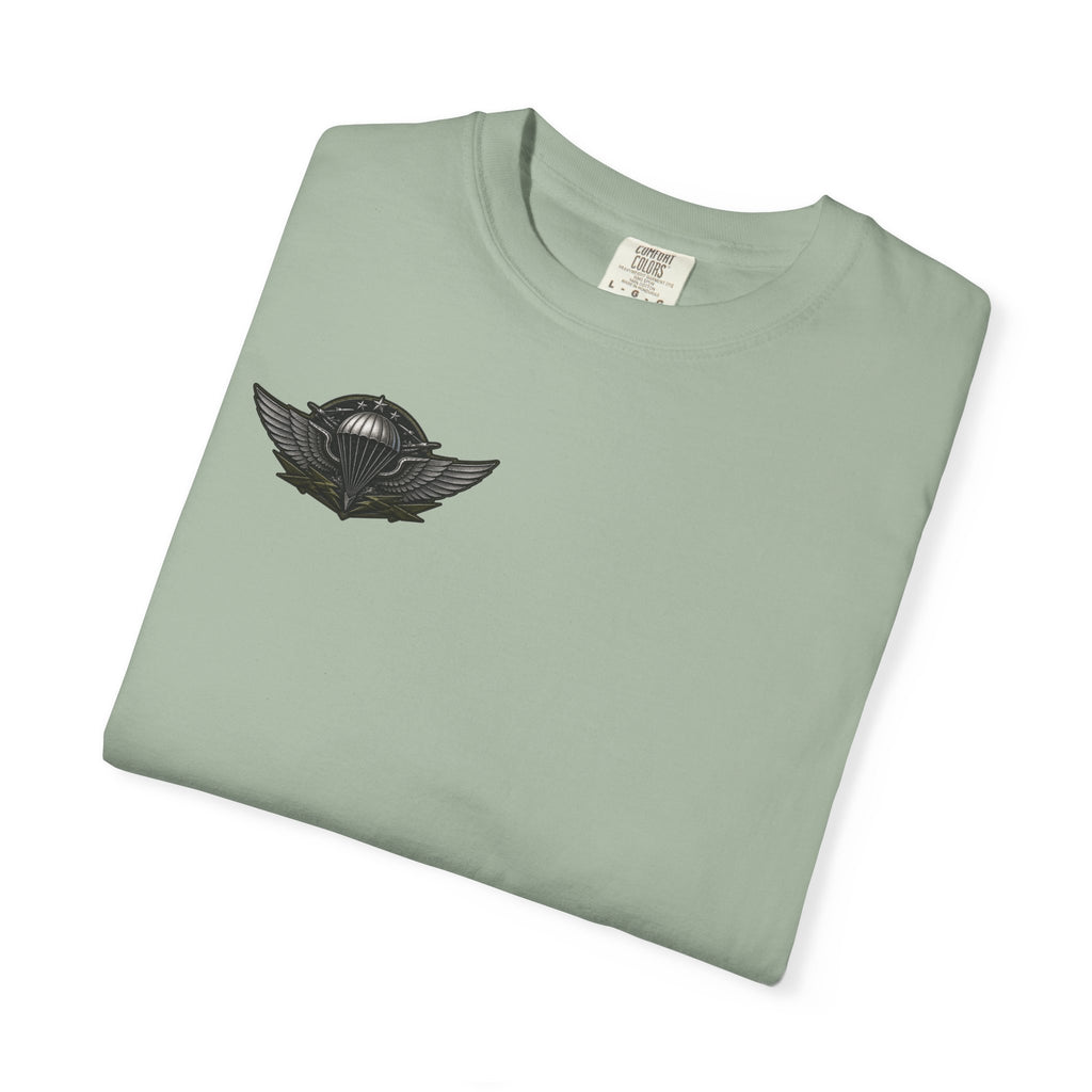 Parachutist Wings T-Shirt — Military Airborne Pilot Badge Tee