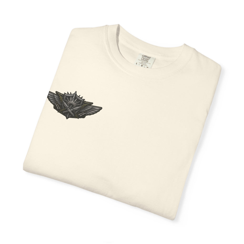 Combat Action T-Shirt — Military Patch Graphic Tee