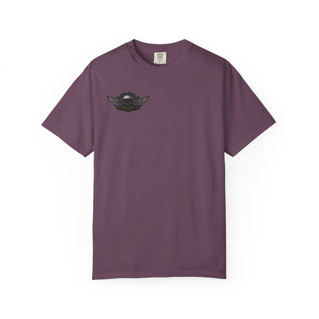 Parachutist Wings T-Shirt — Military Airborne Pilot Badge Tee