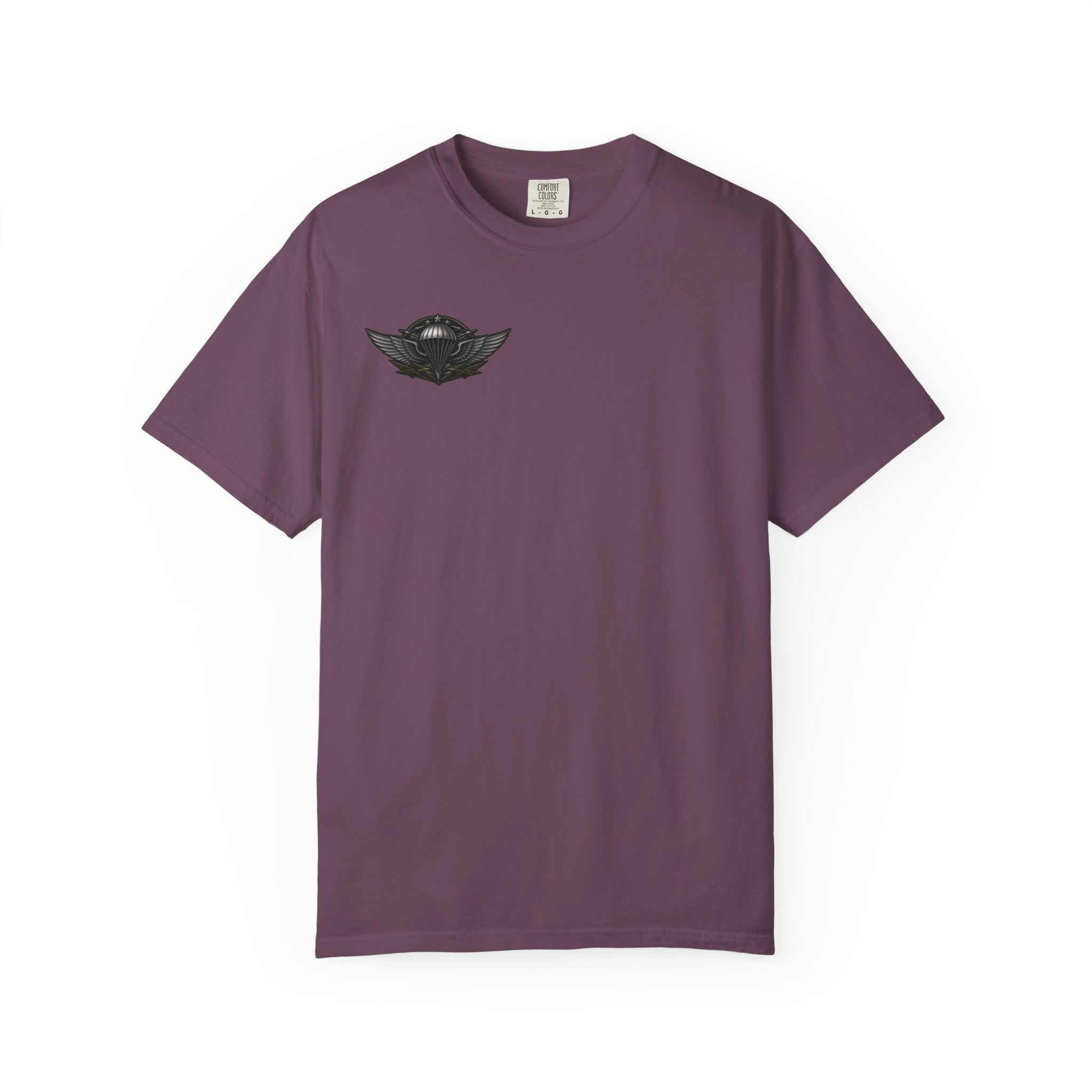 Parachutist Wings T-Shirt — Military Airborne Pilot Badge Tee