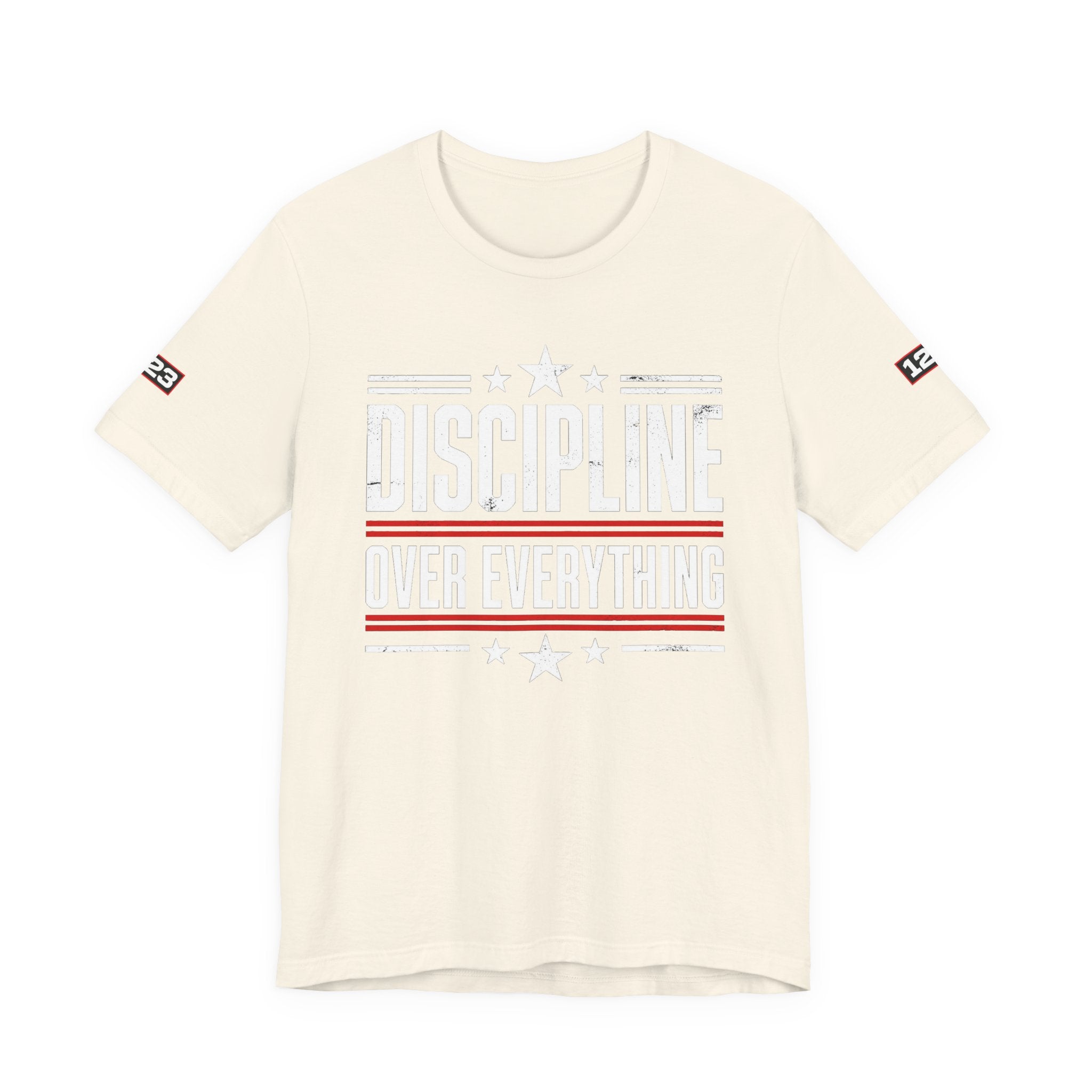 Discipline Over Everything T-Shirt — Motivational Athletic Tee