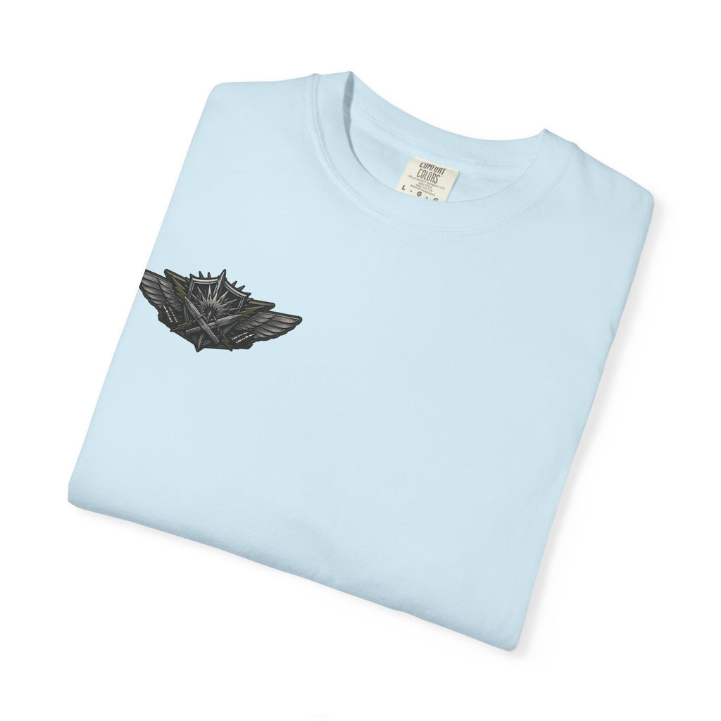 Combat Action T-Shirt — Military Patch Graphic Tee
