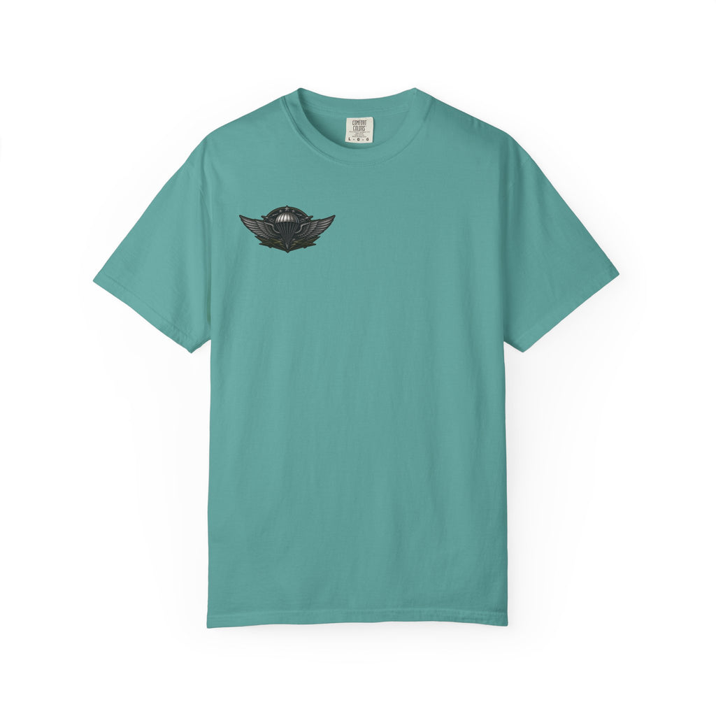 Parachutist Wings T-Shirt — Military Airborne Pilot Badge Tee