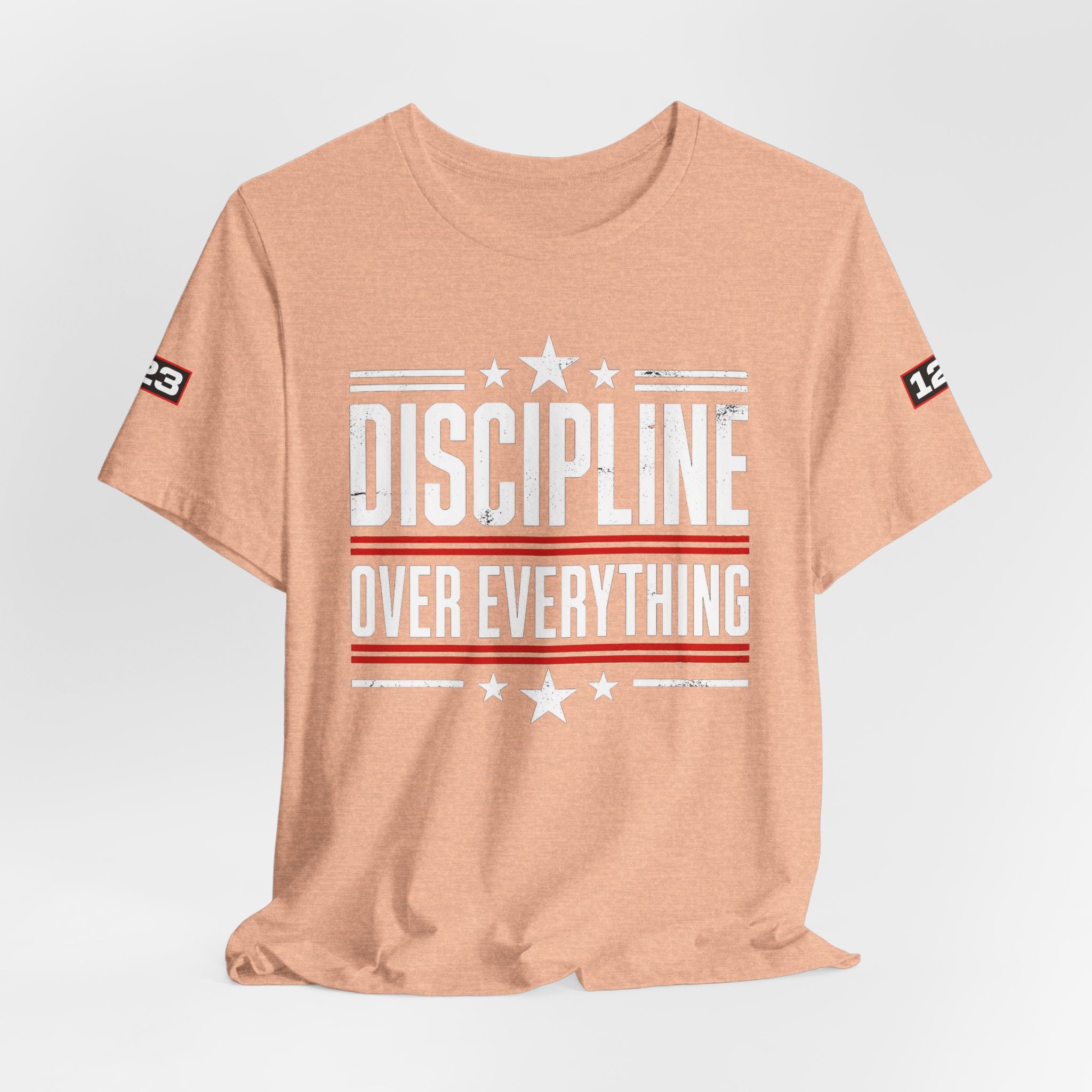 Discipline Over Everything T-Shirt — Motivational Athletic Tee