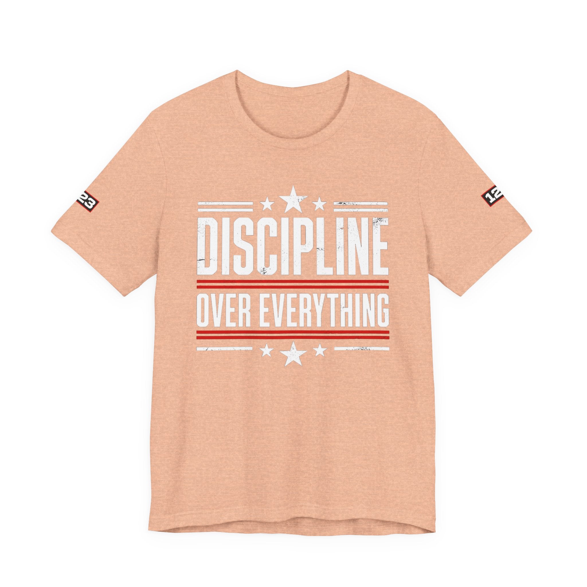 Discipline Over Everything T-Shirt — Motivational Athletic Tee